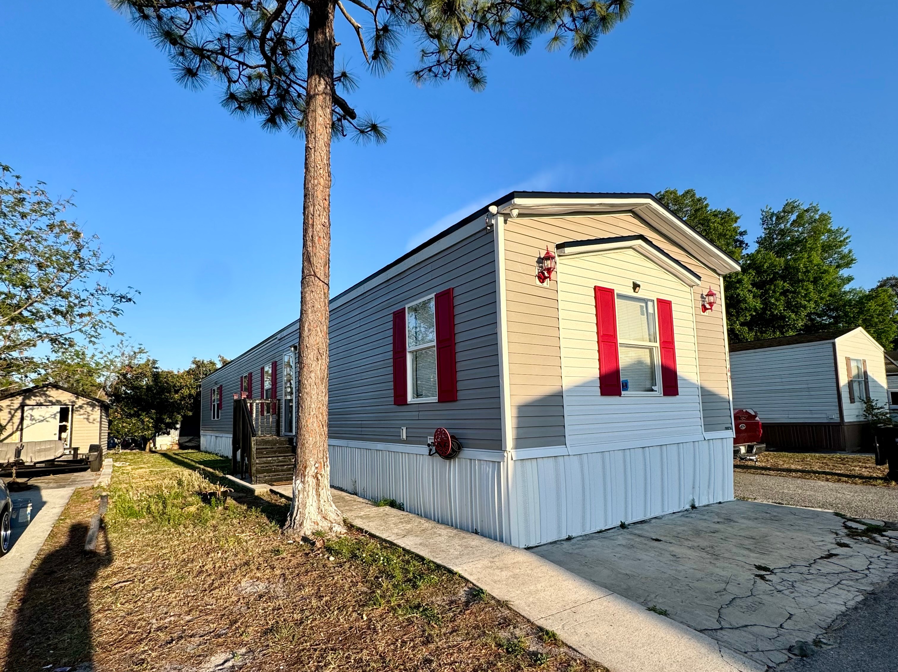 A photo of the home