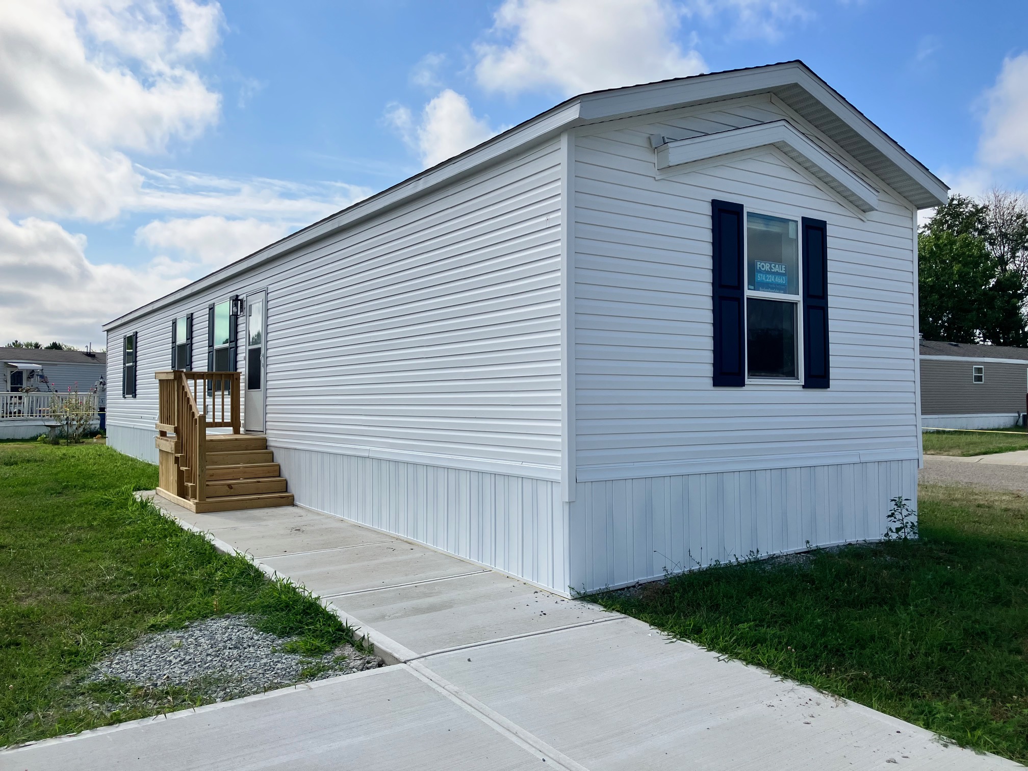 A photo of the home