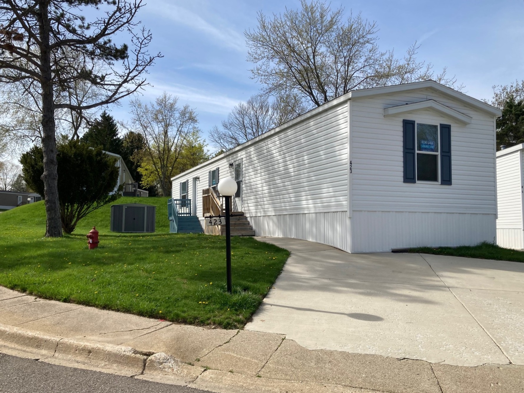 A photo of the home