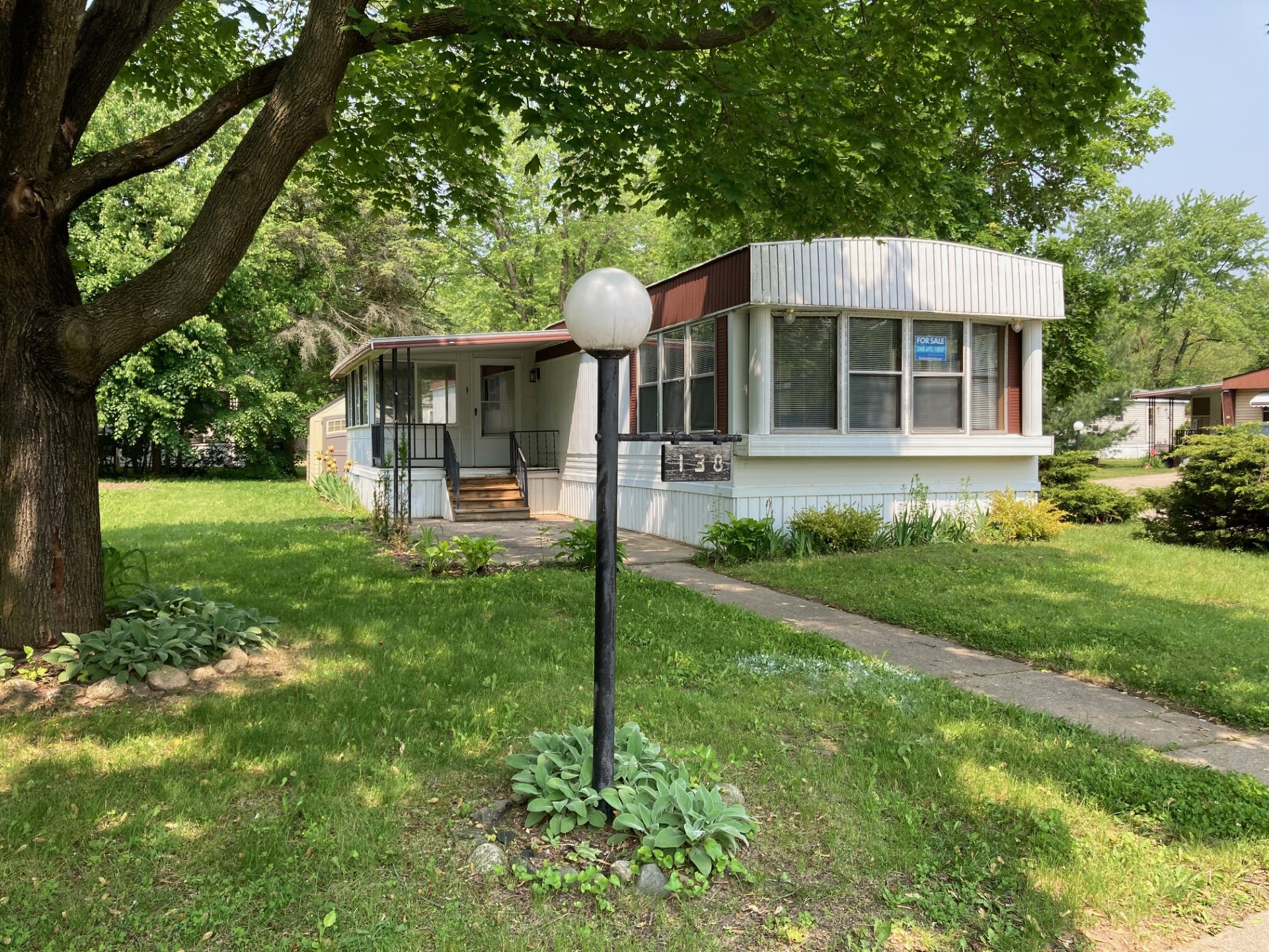 A photo of the home