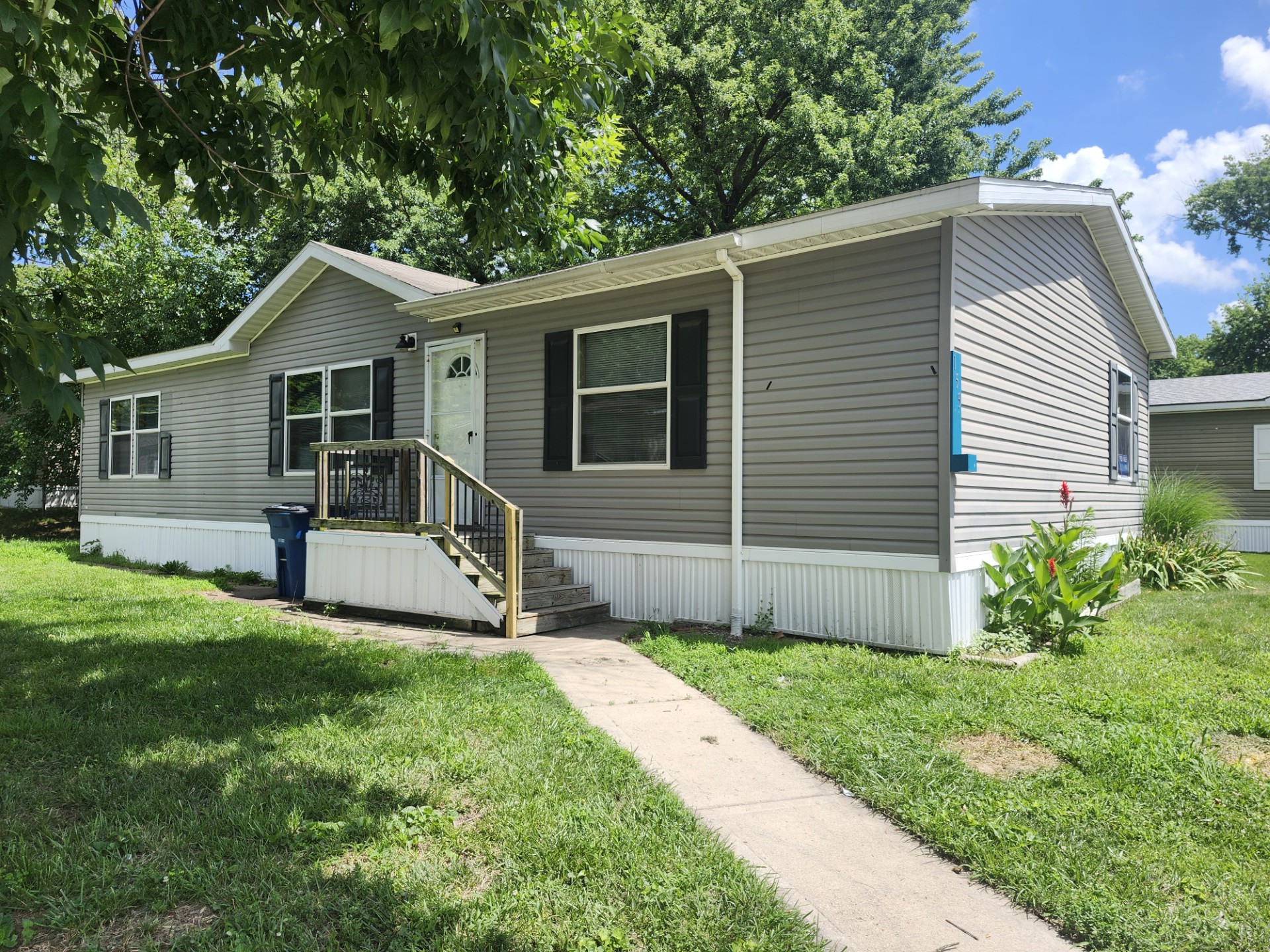 A photo of the home