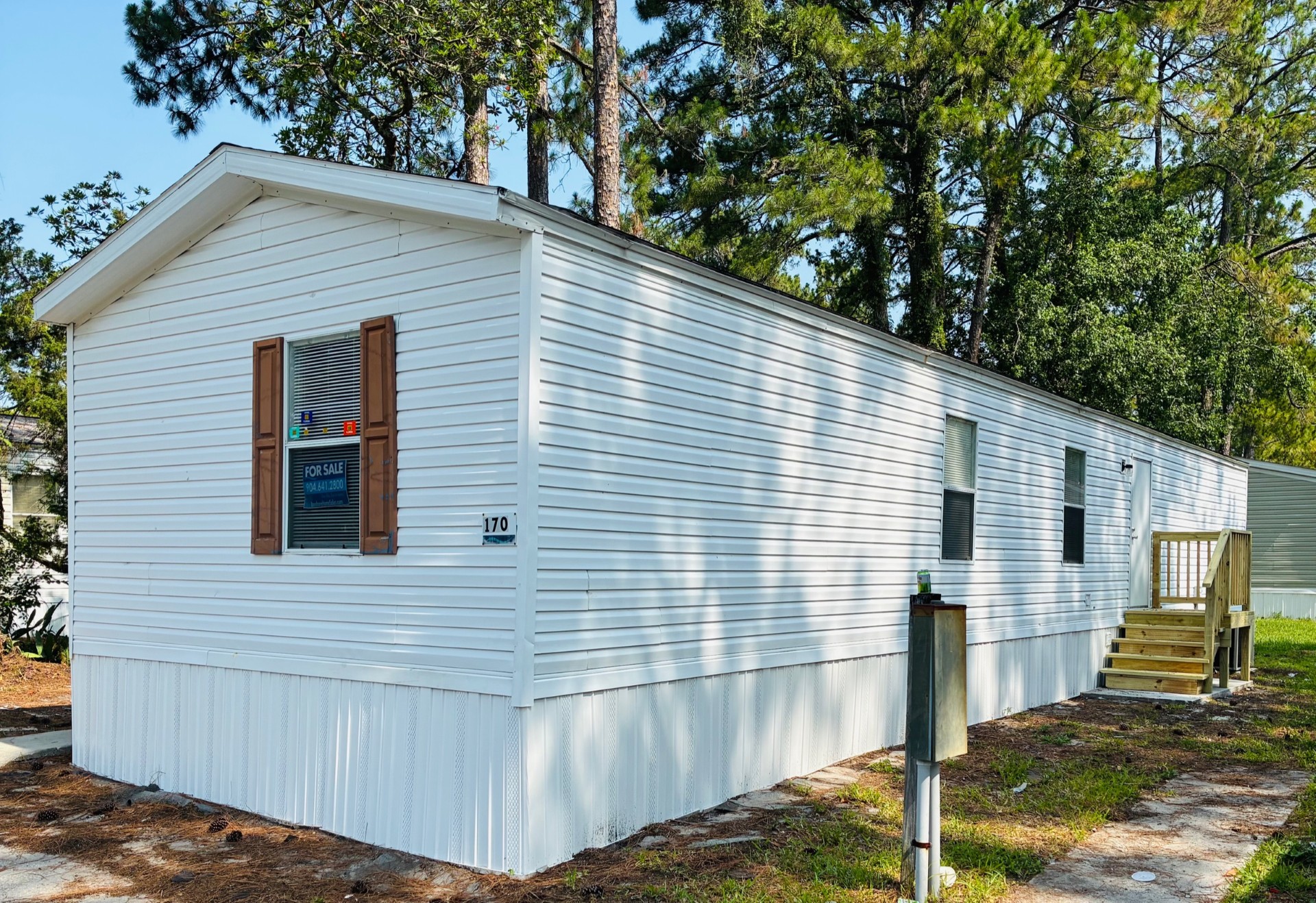 A photo of the home