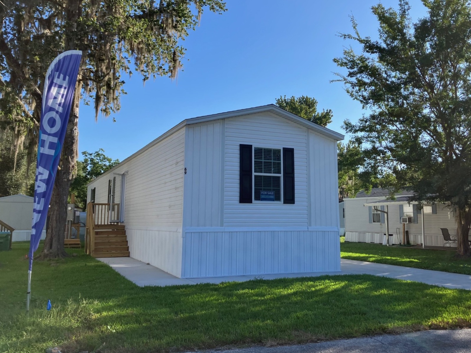 A photo of the home