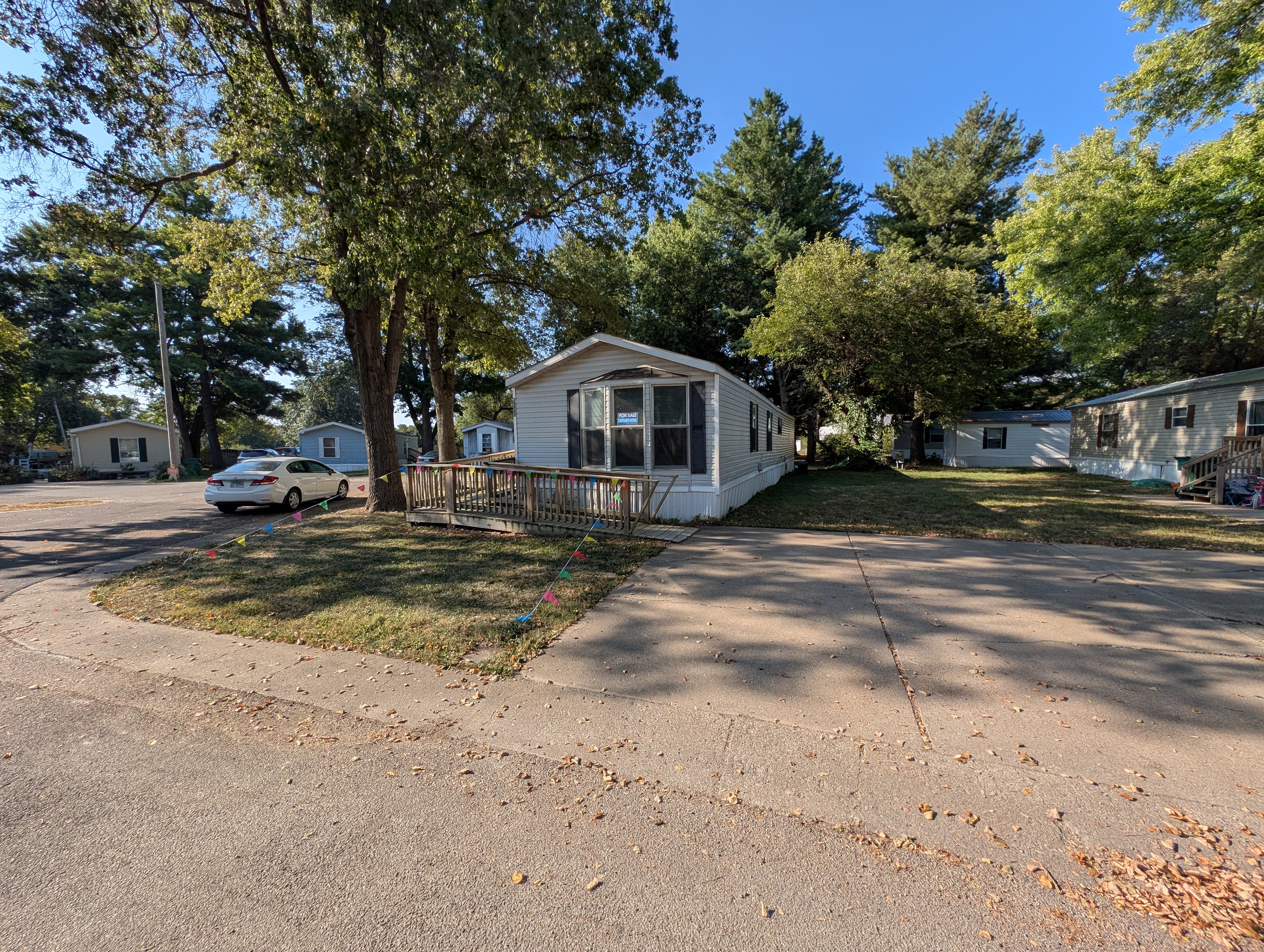 A photo of the home