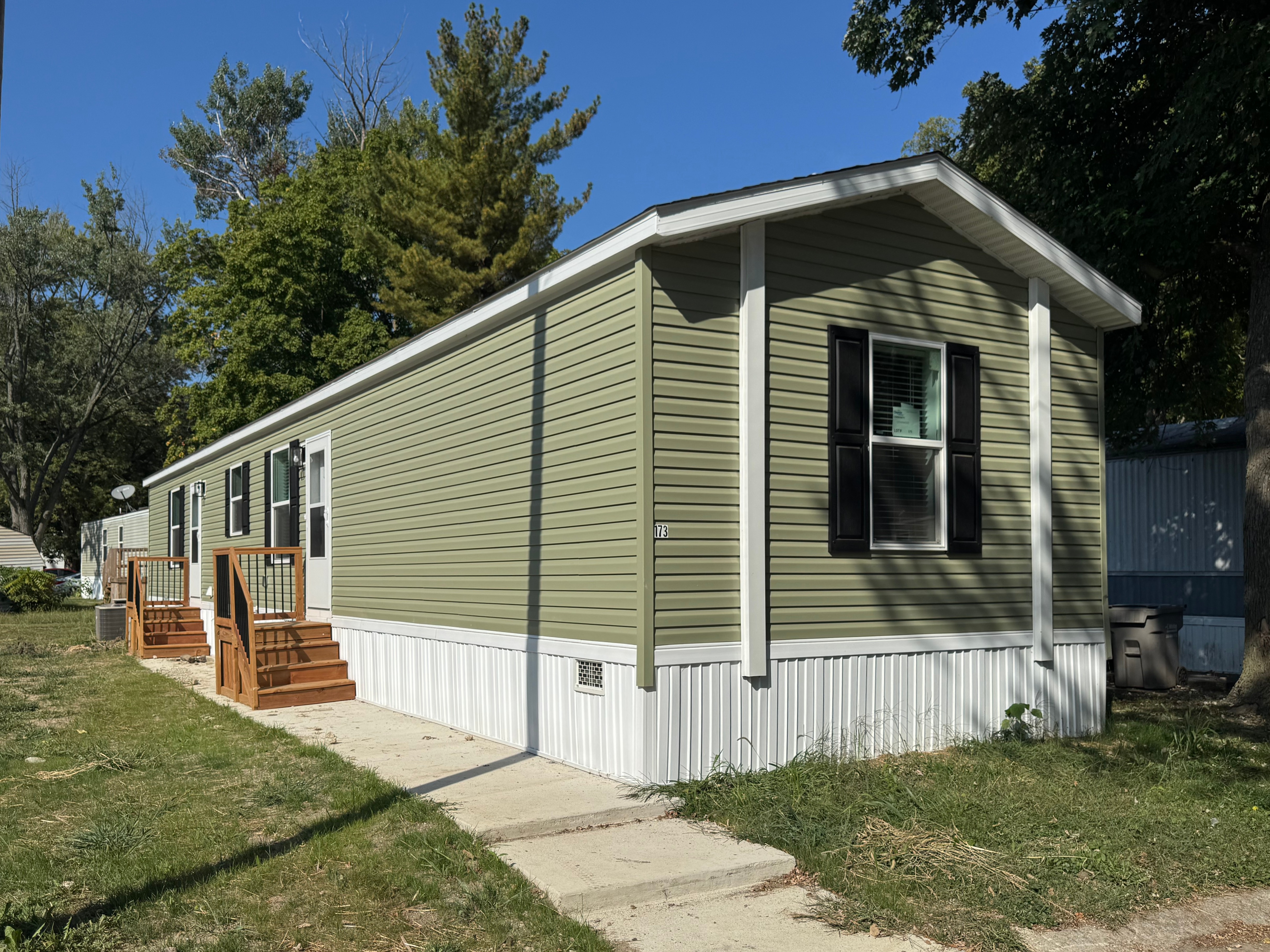 A photo of the home