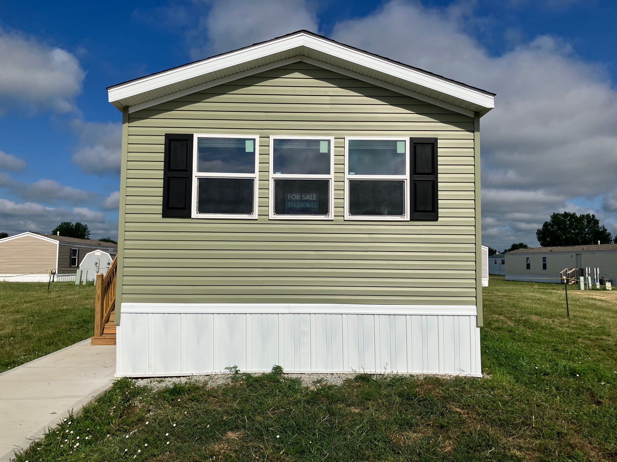 A photo of the home