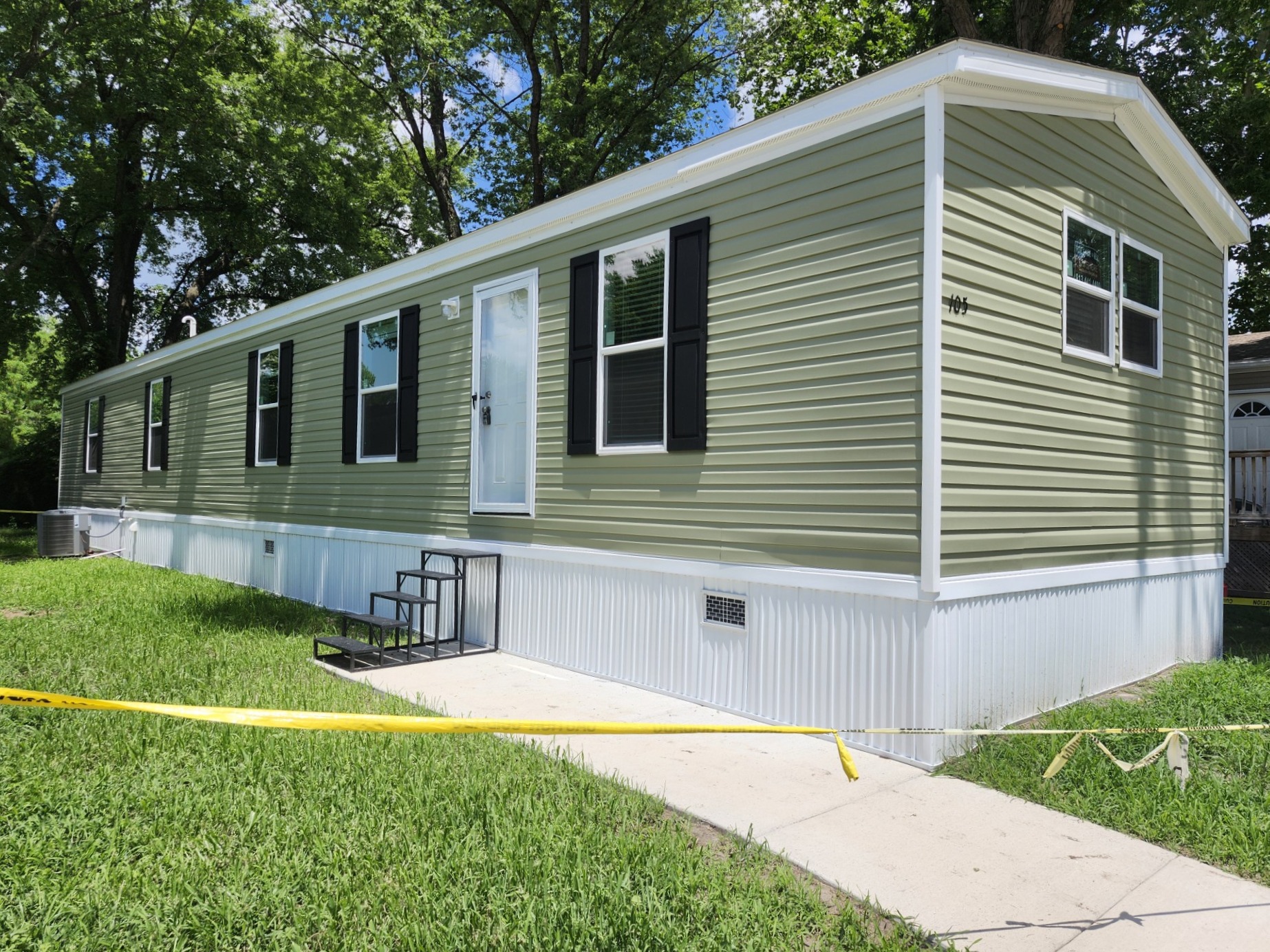 A photo of the home