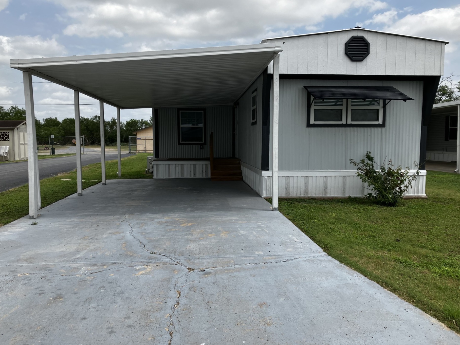 A photo of the home
