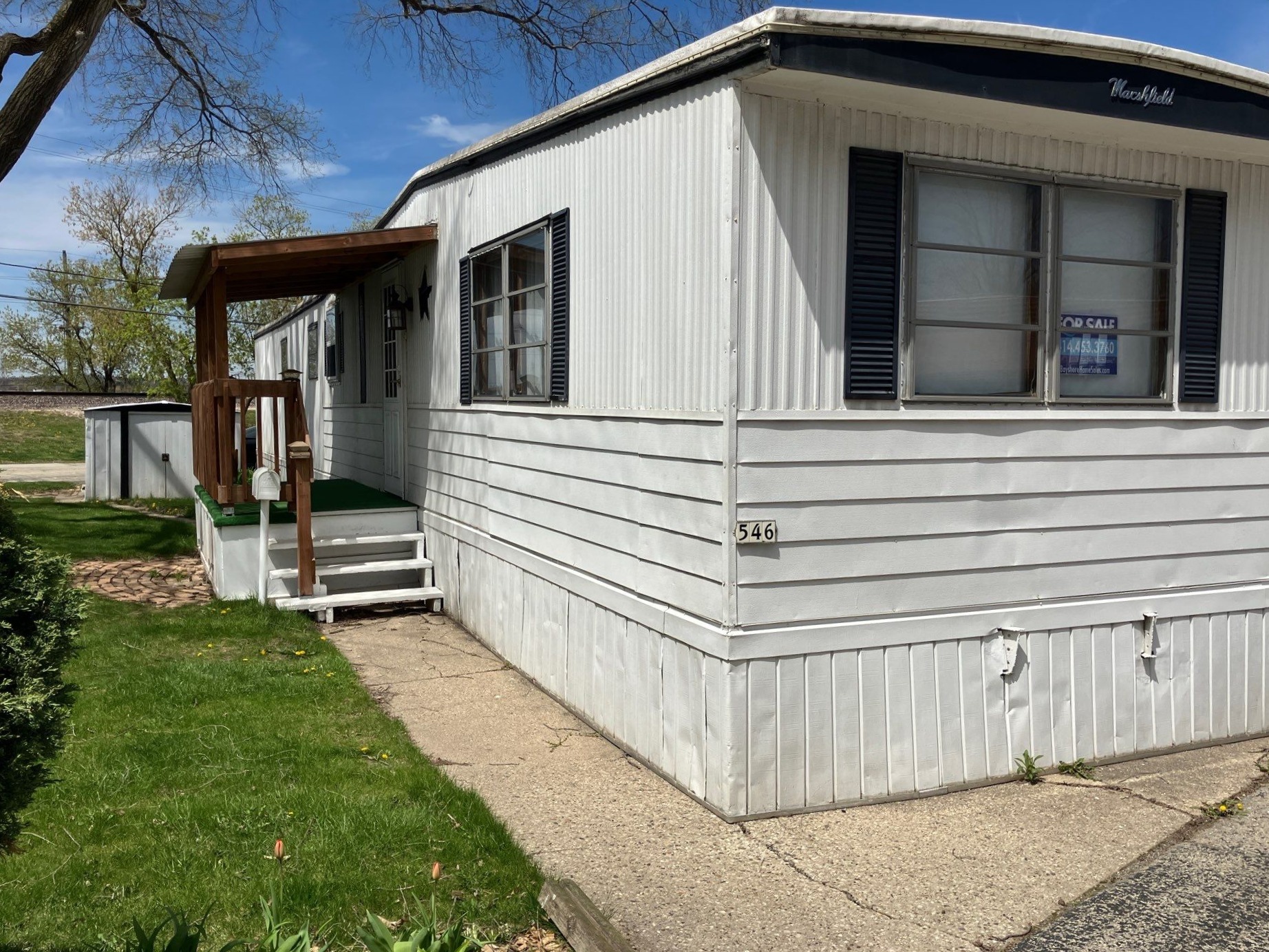 A photo of the home