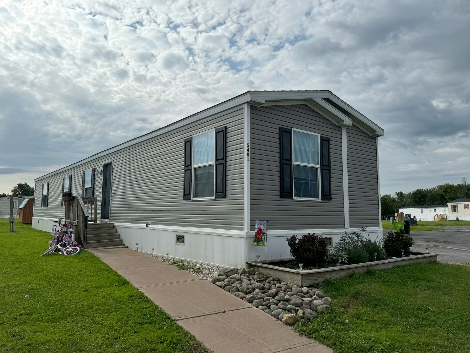 A photo of the home