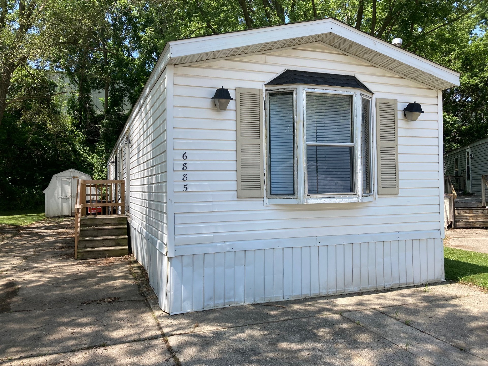 A photo of the home