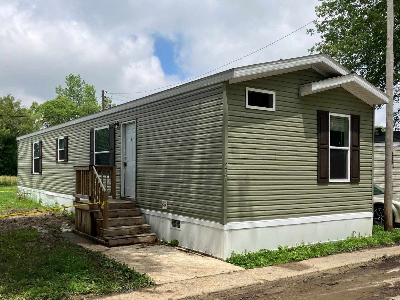 A photo of the home