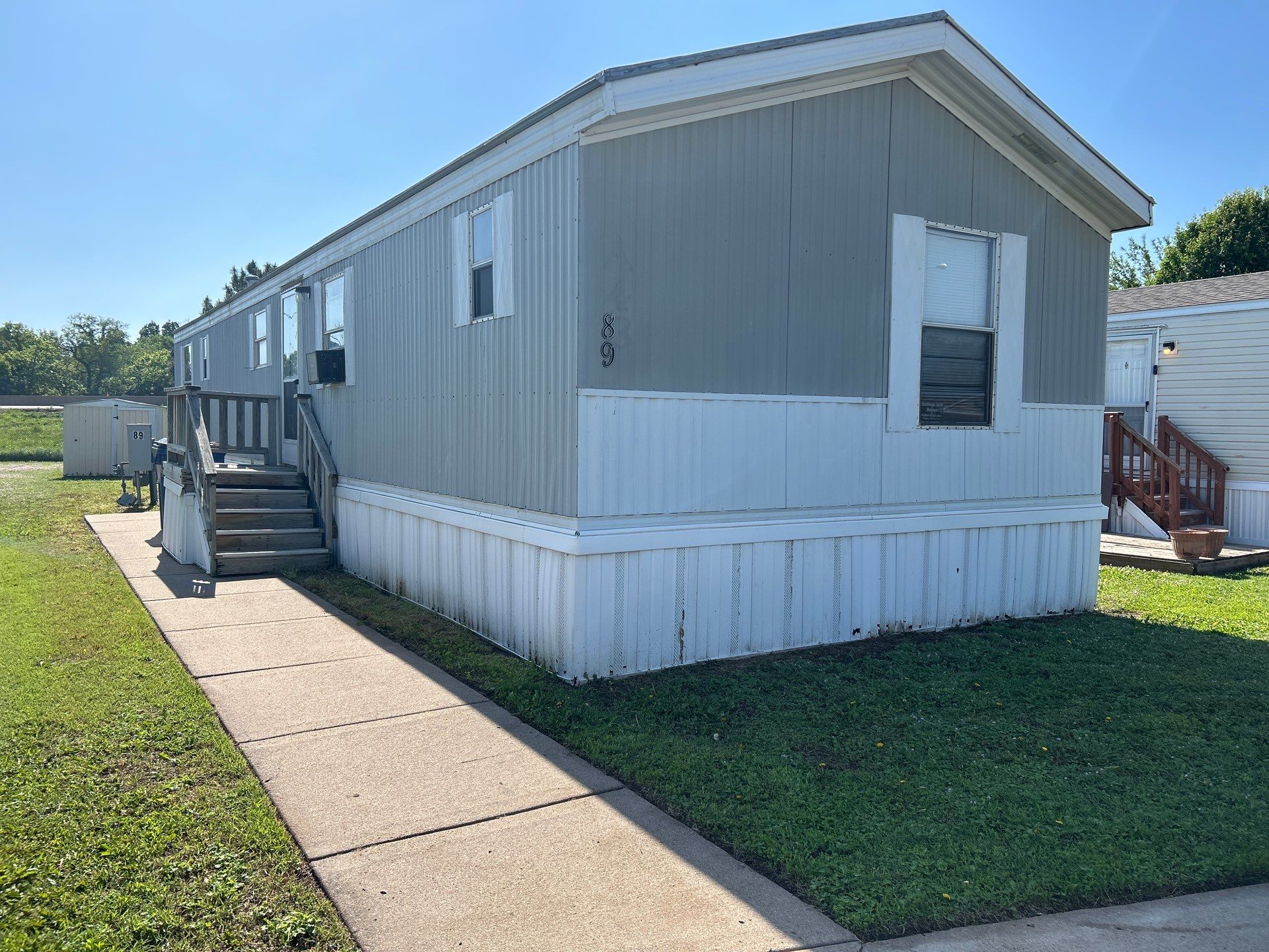 A photo of the home