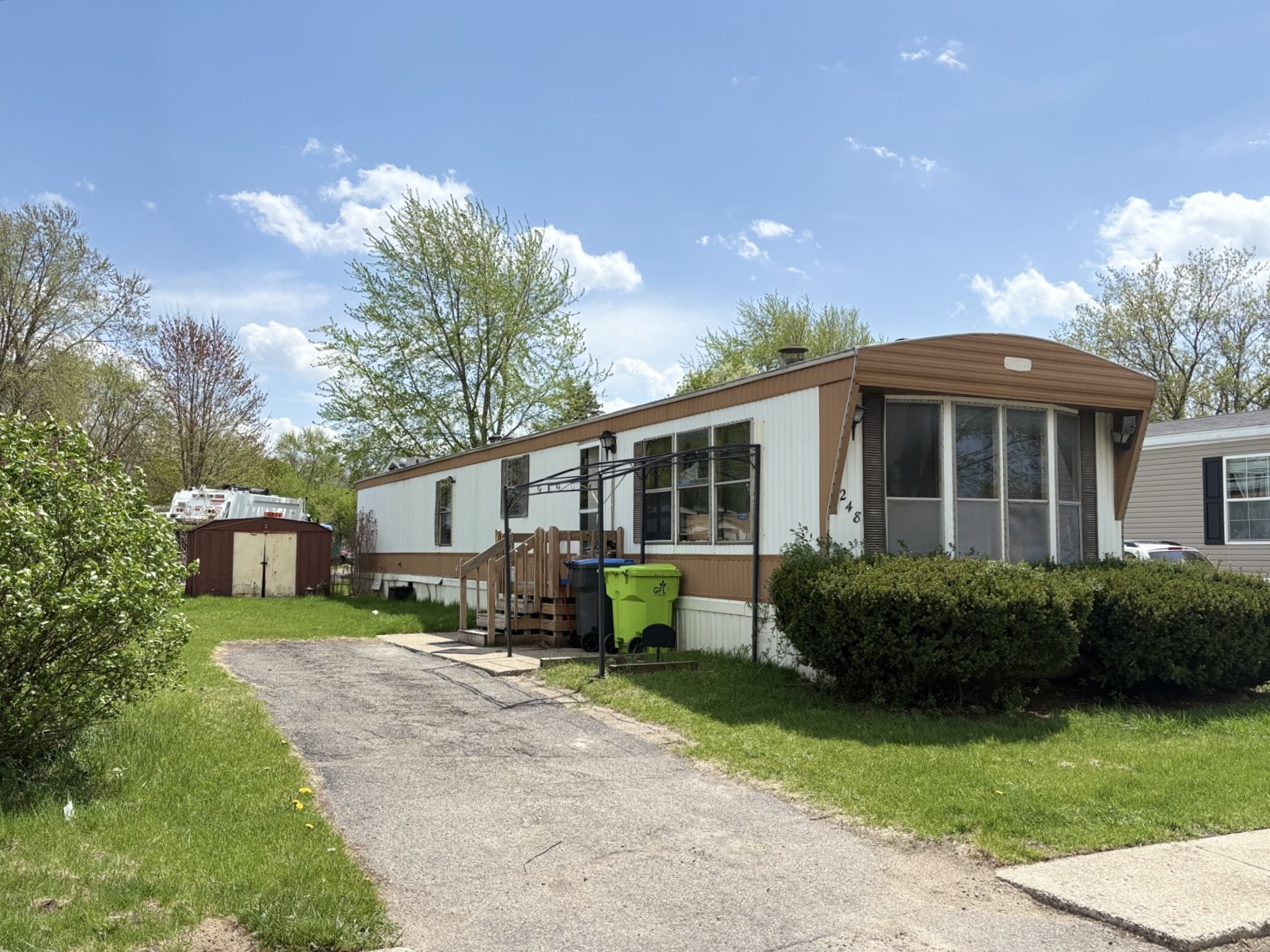 A photo of the home