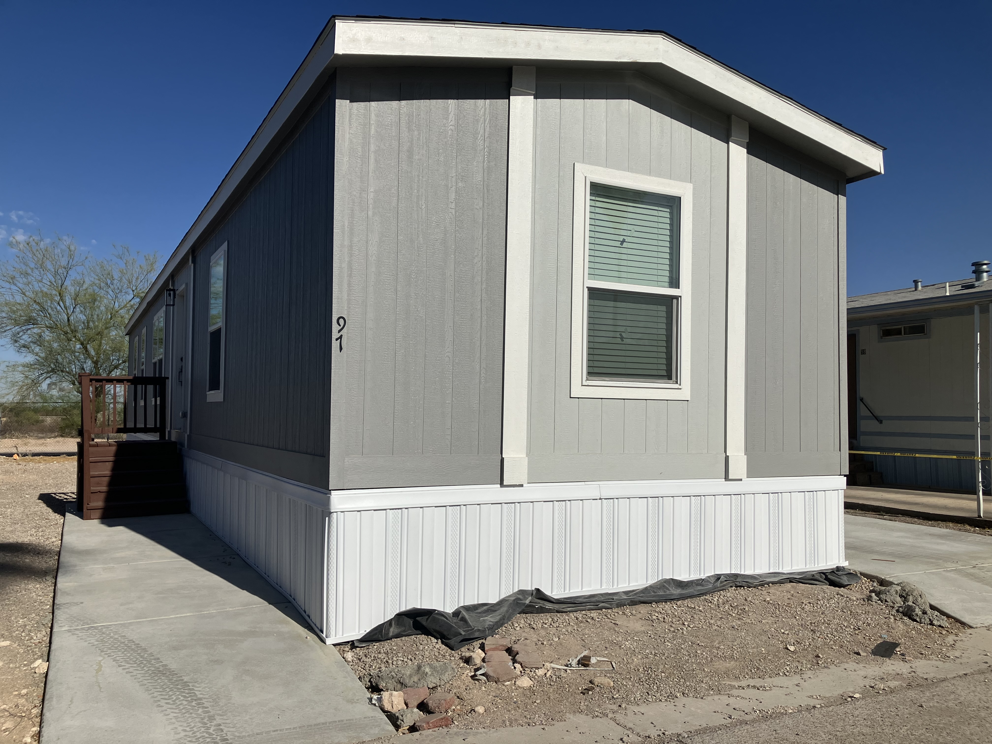 A photo of the home