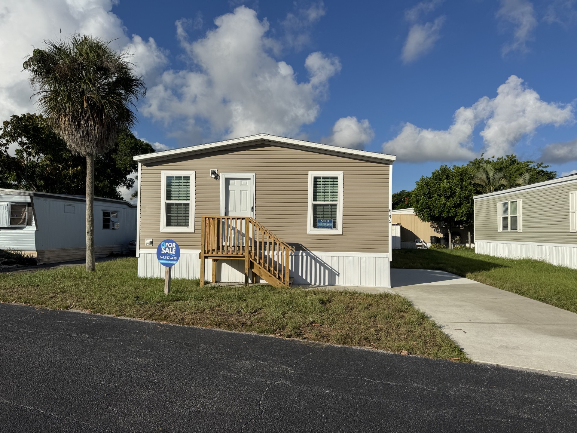 A photo of the home