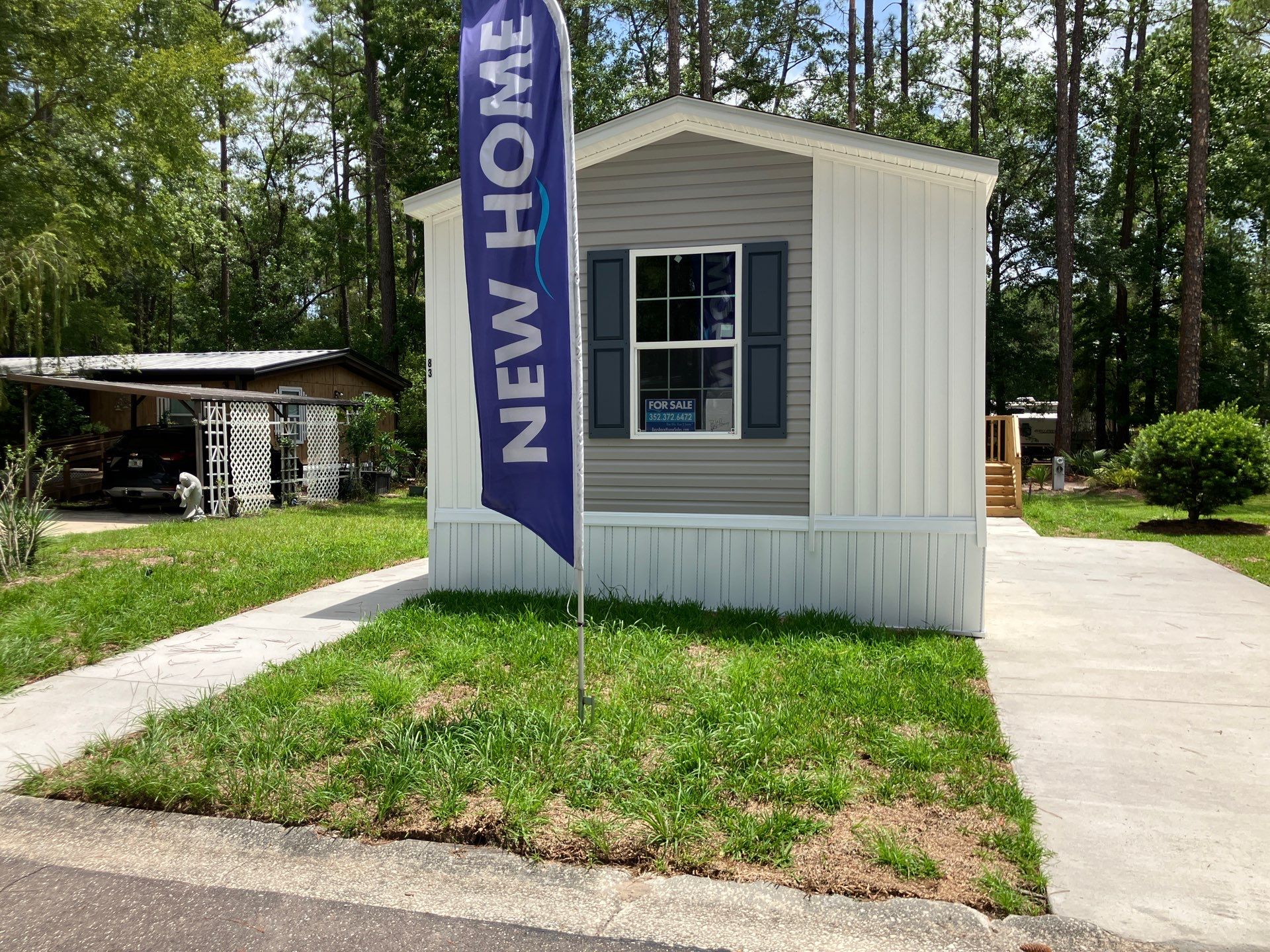 A photo of the home