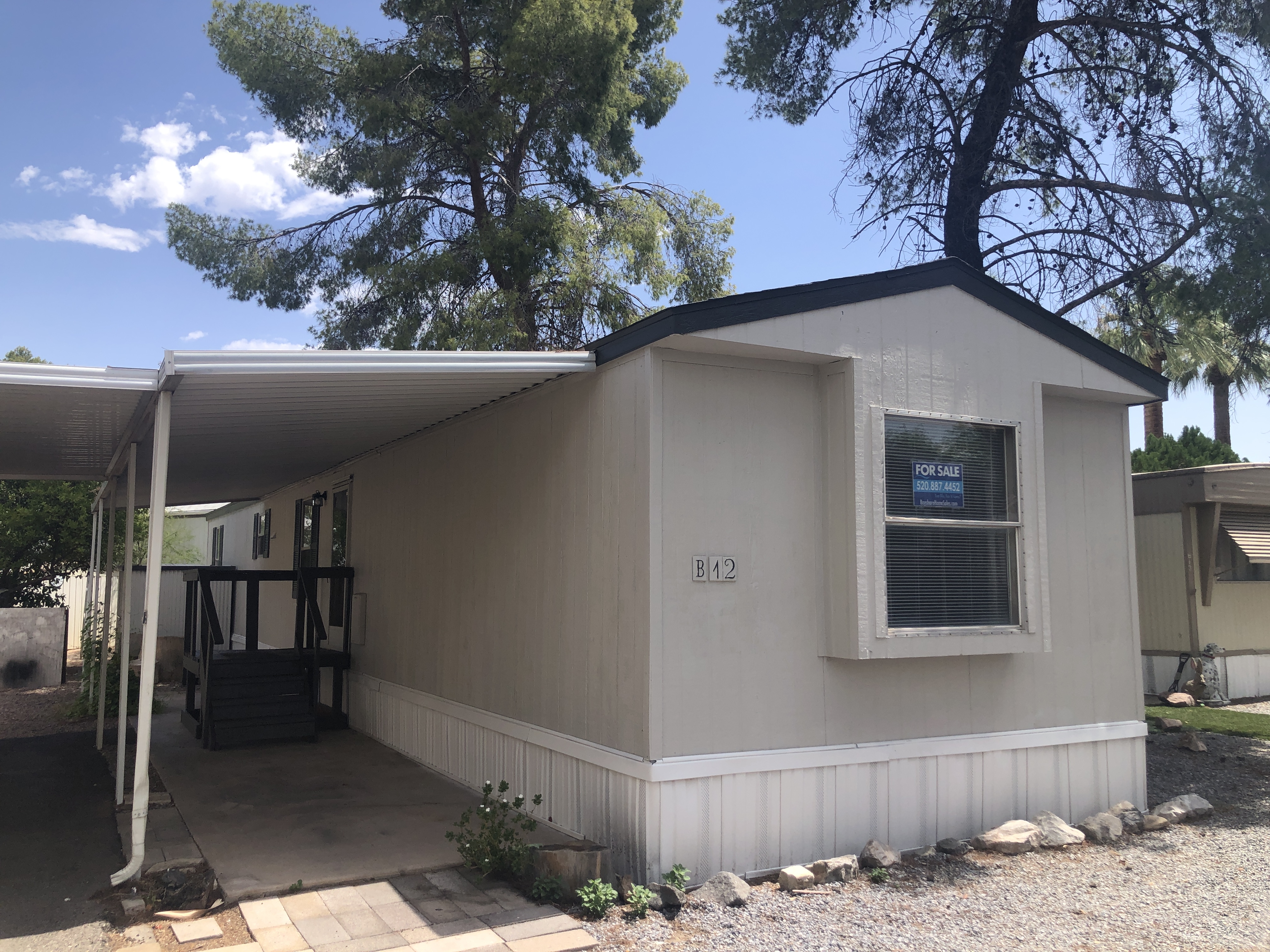 A photo of the home