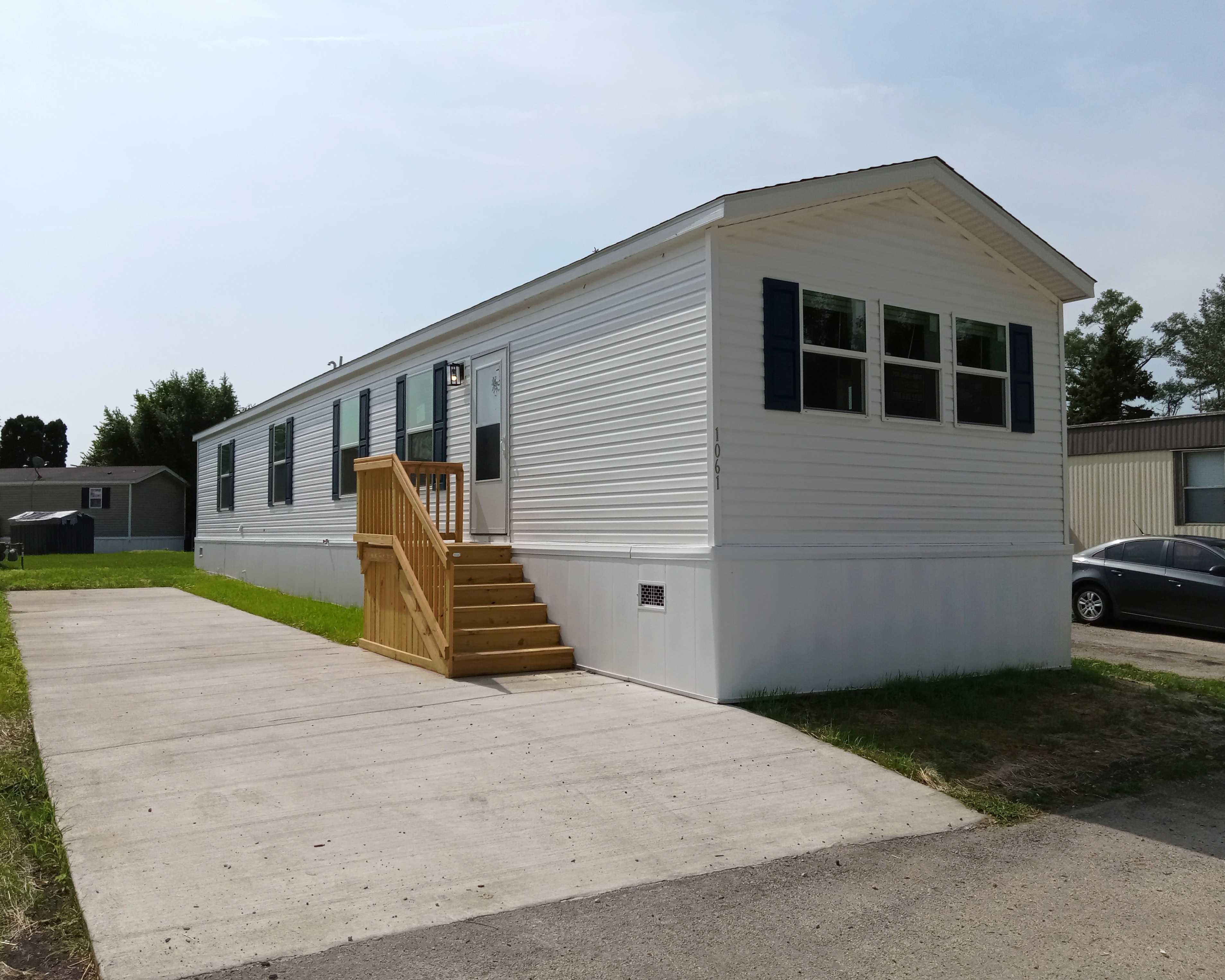 A photo of the home
