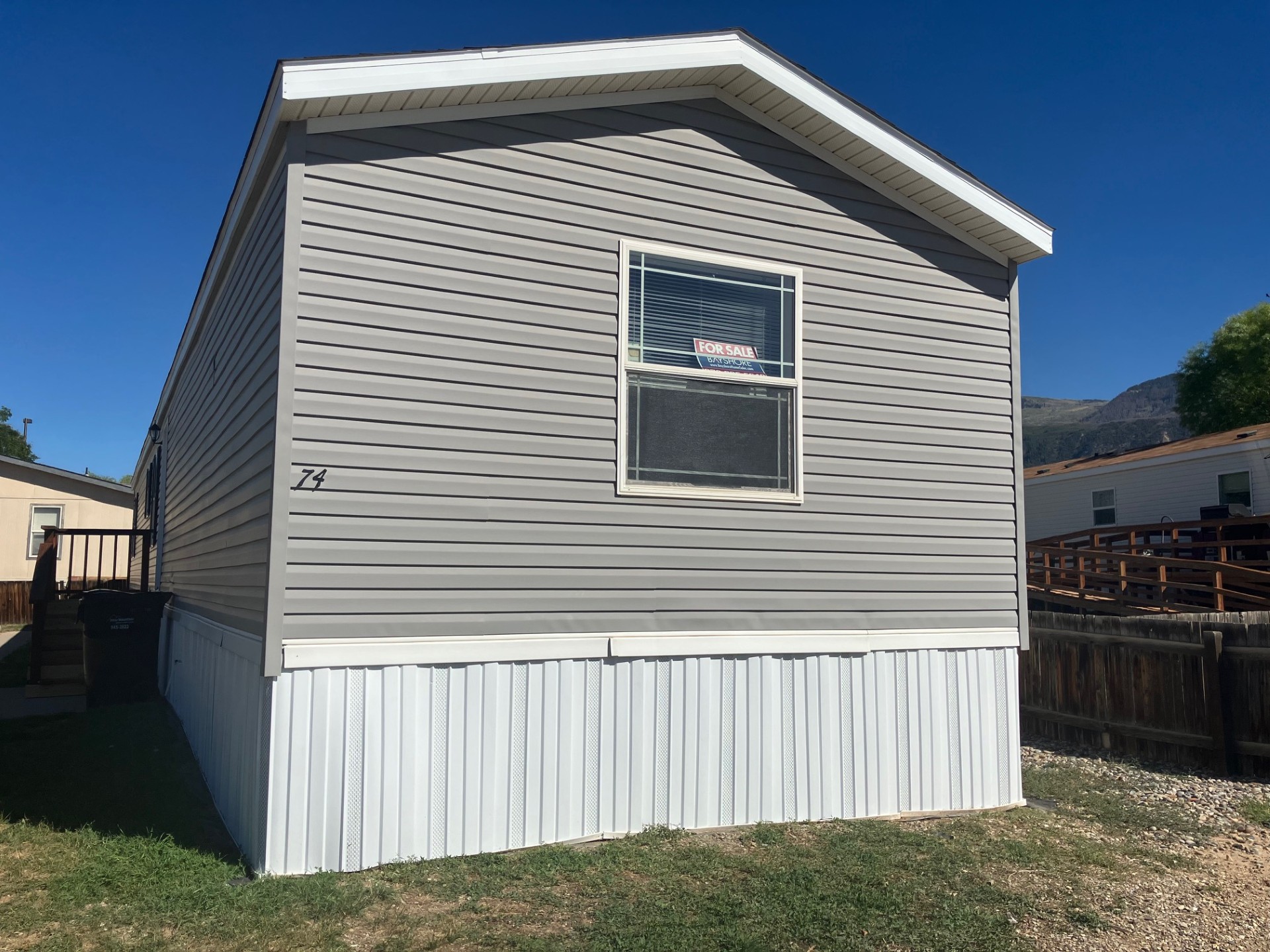 A photo of the home