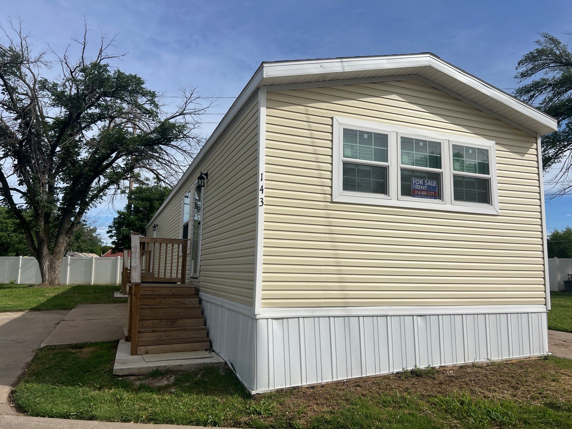A photo of the home