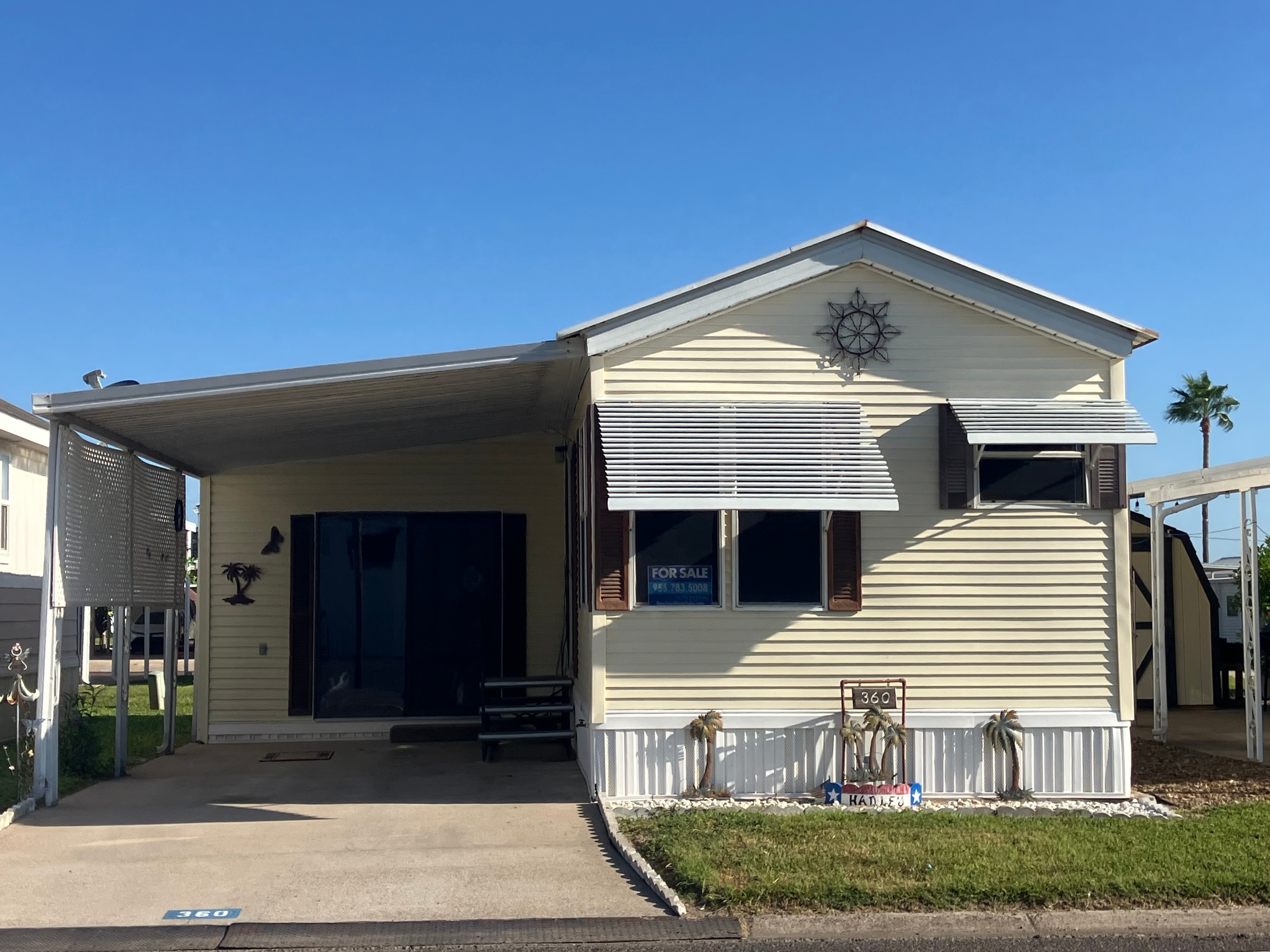 A photo of the home