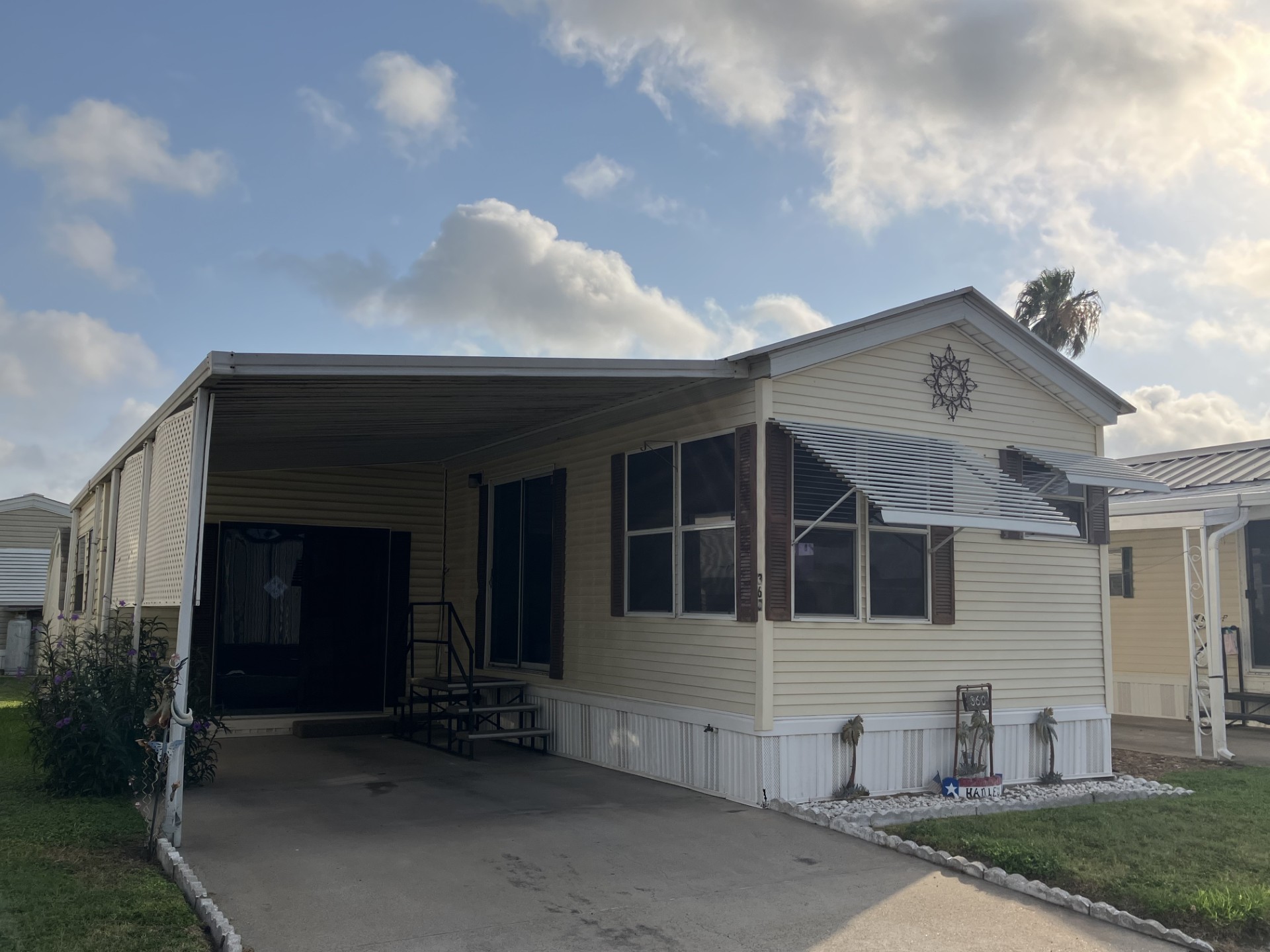 A photo of the home
