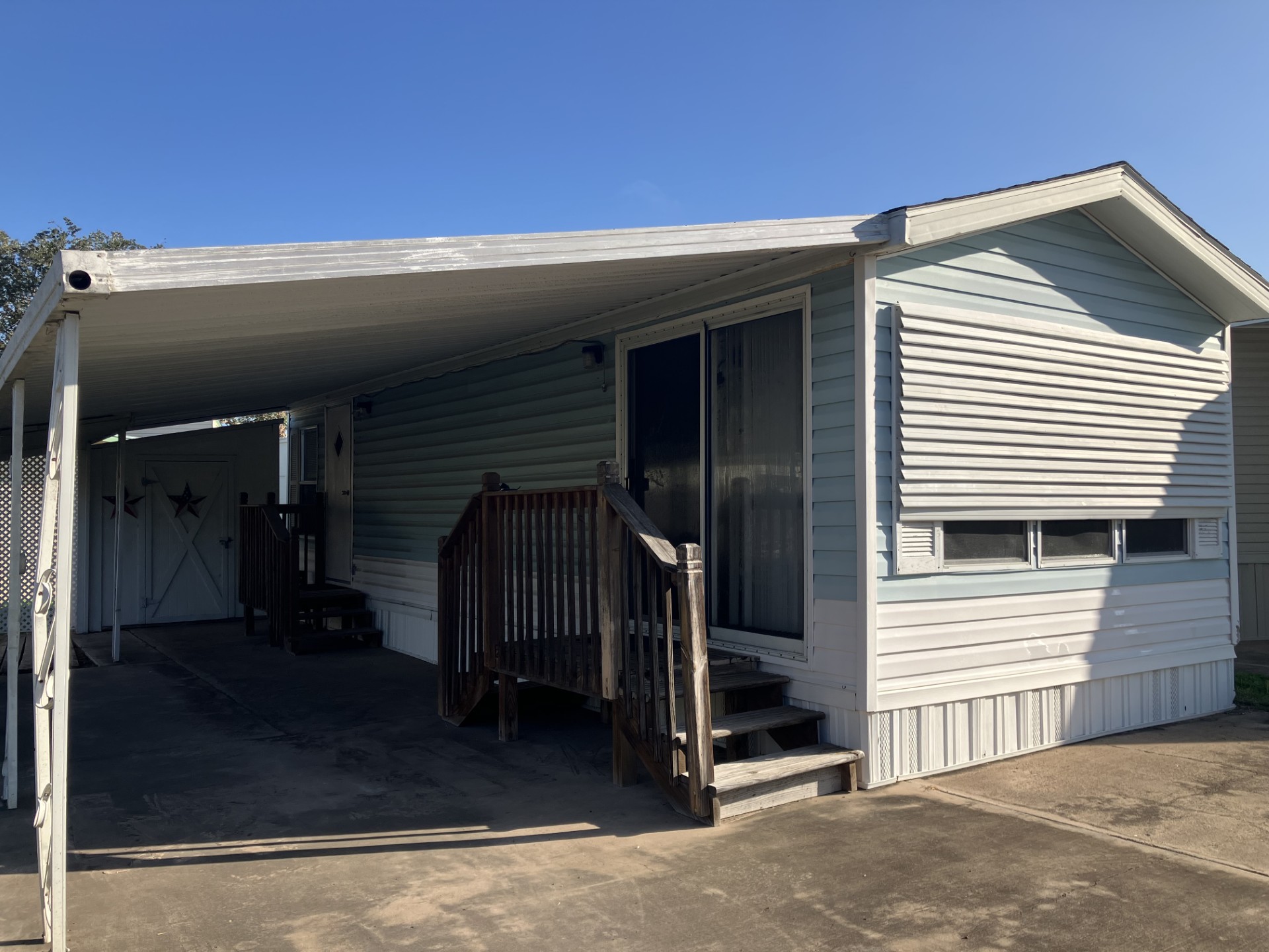 A photo of the home