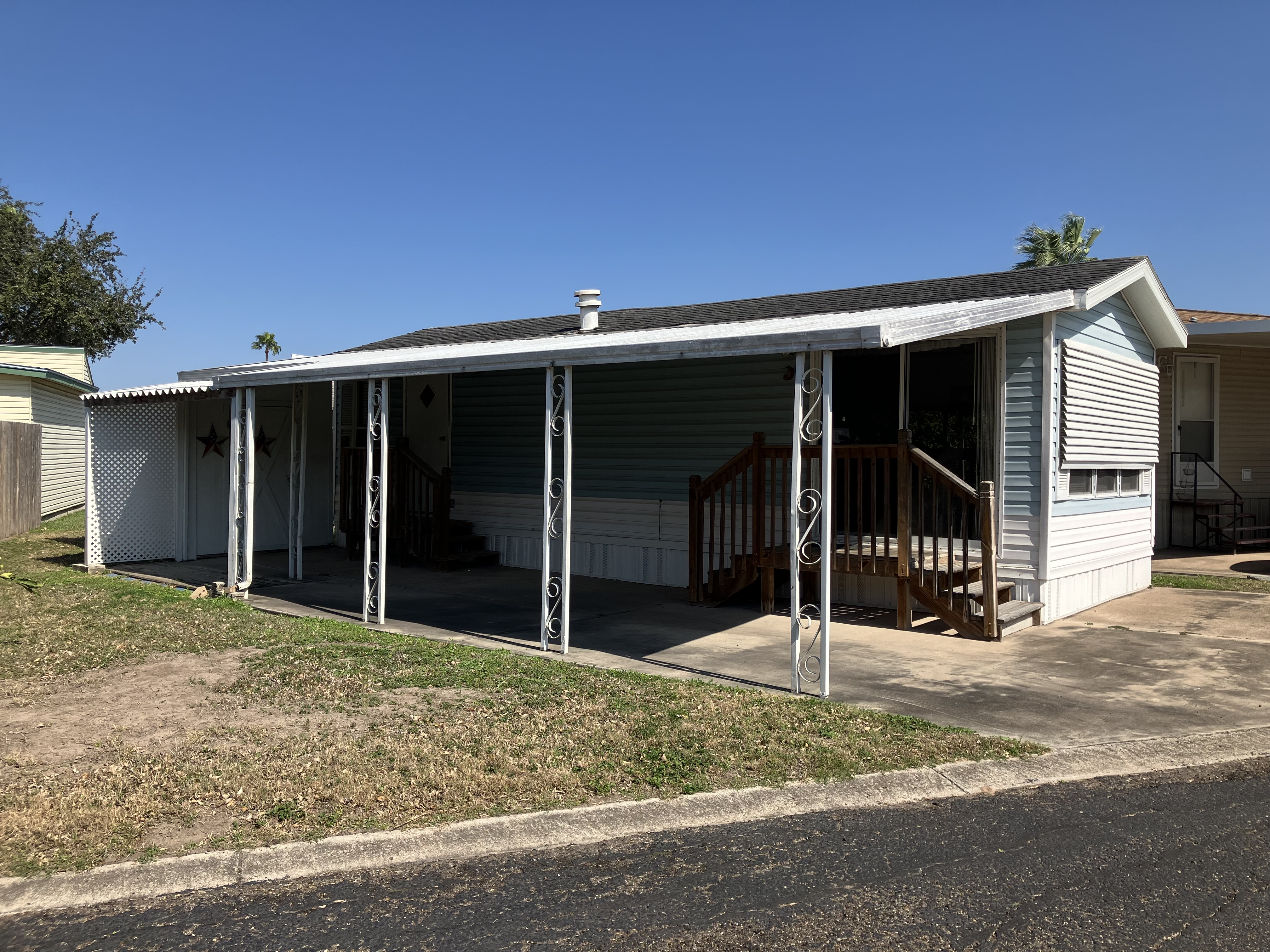 A photo of the home
