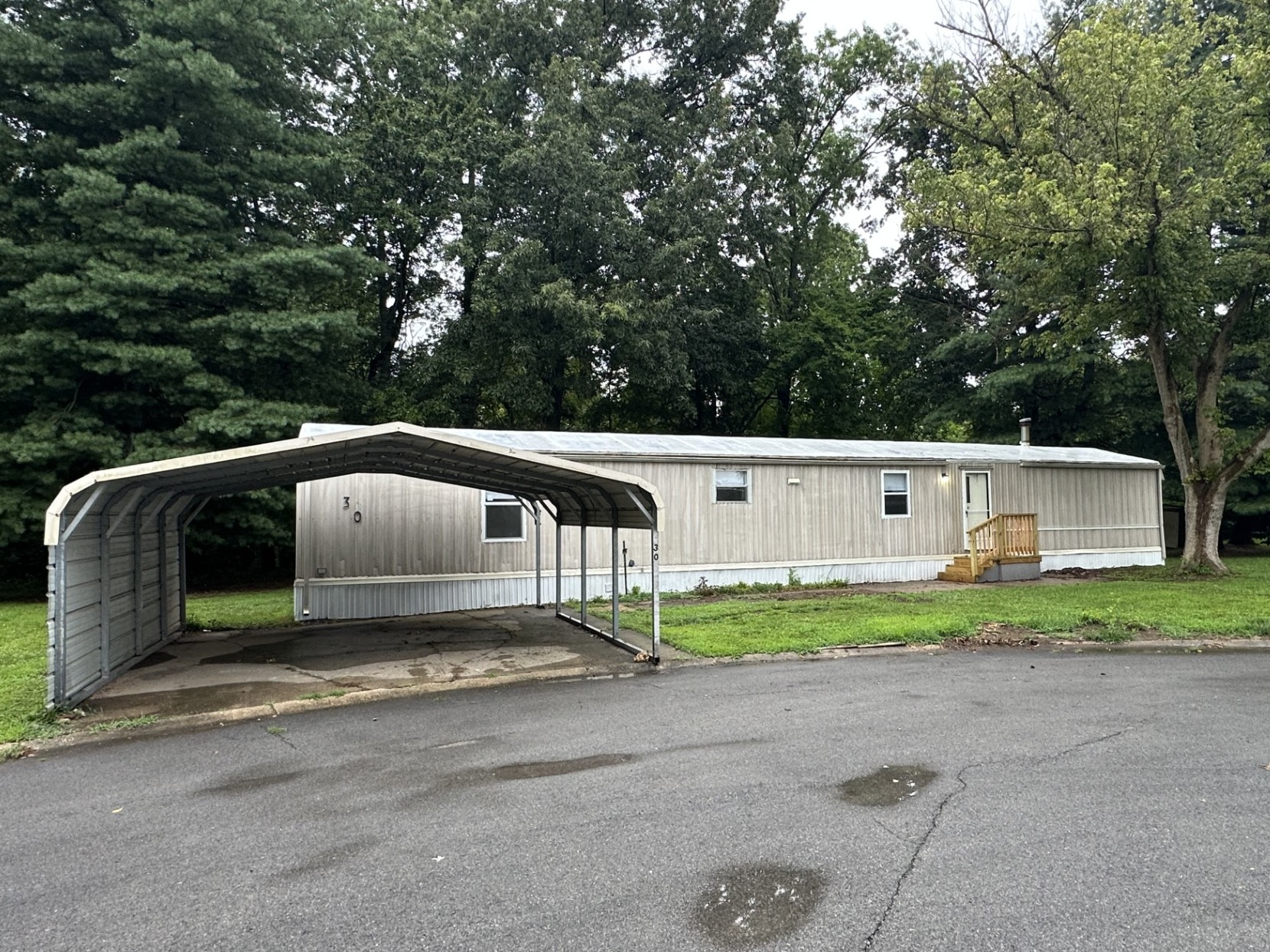 A photo of the home