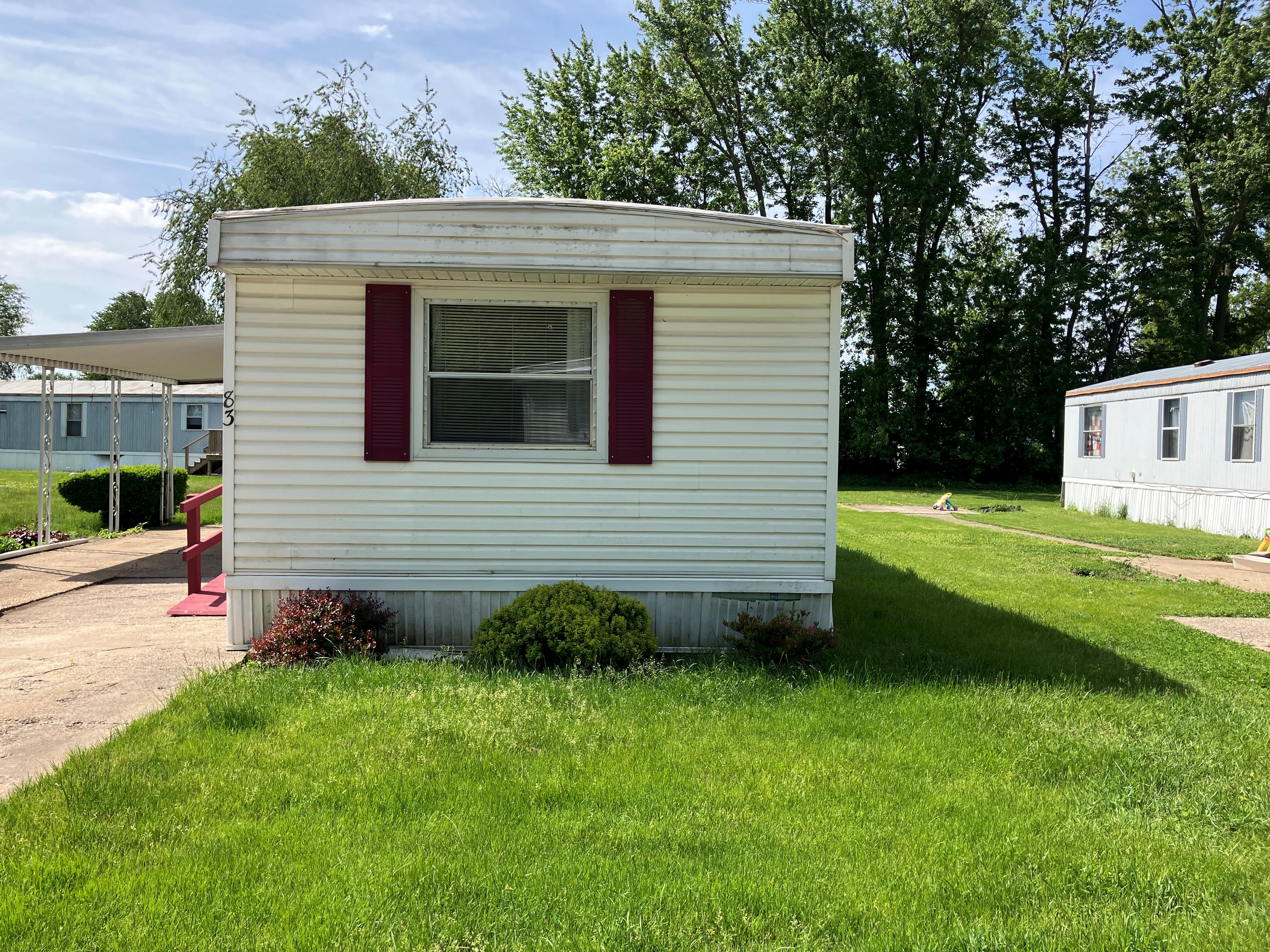 A photo of the home