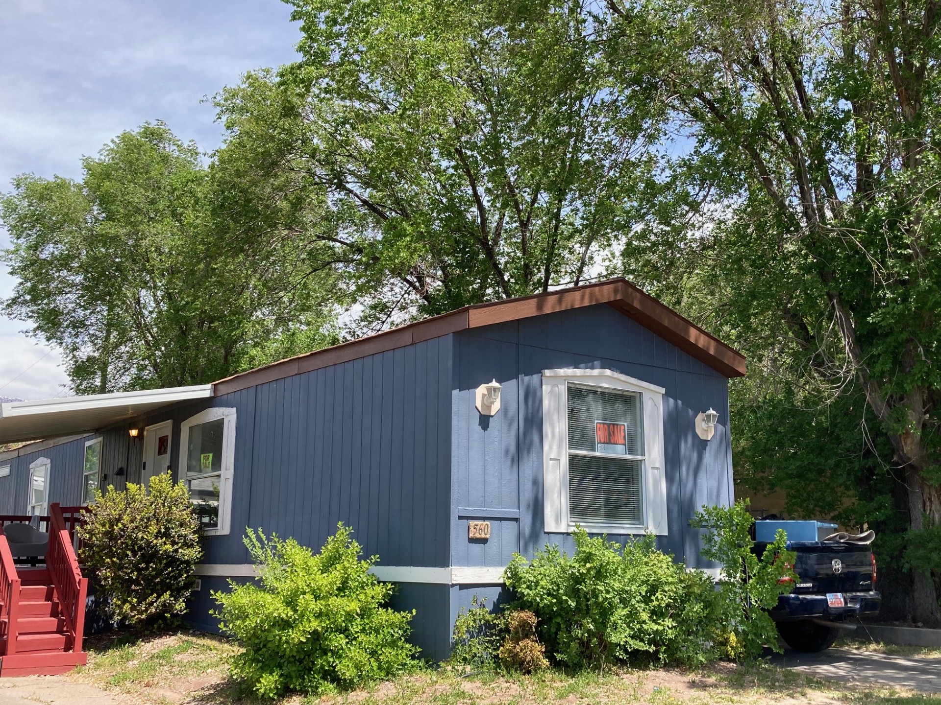A photo of the home