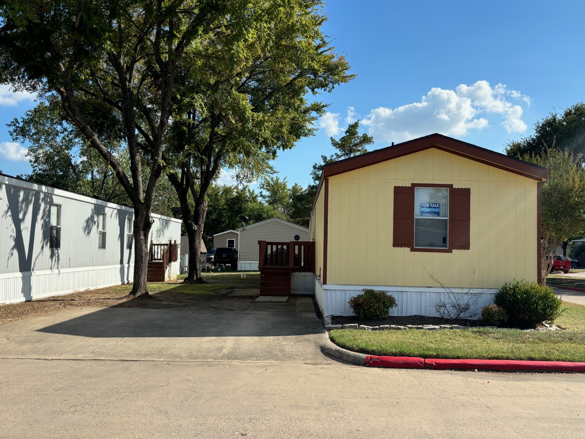 A photo of the home