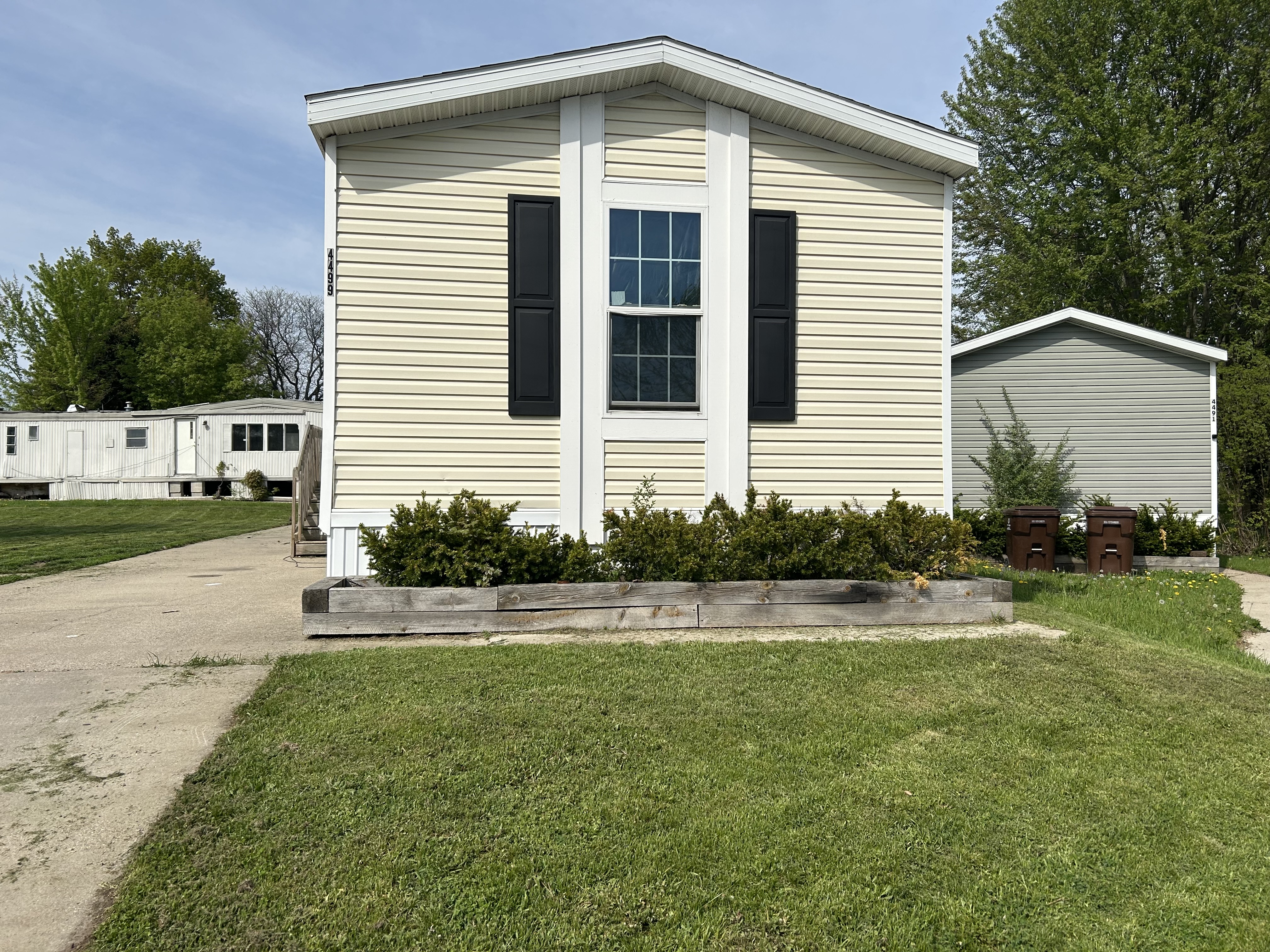 A photo of the home
