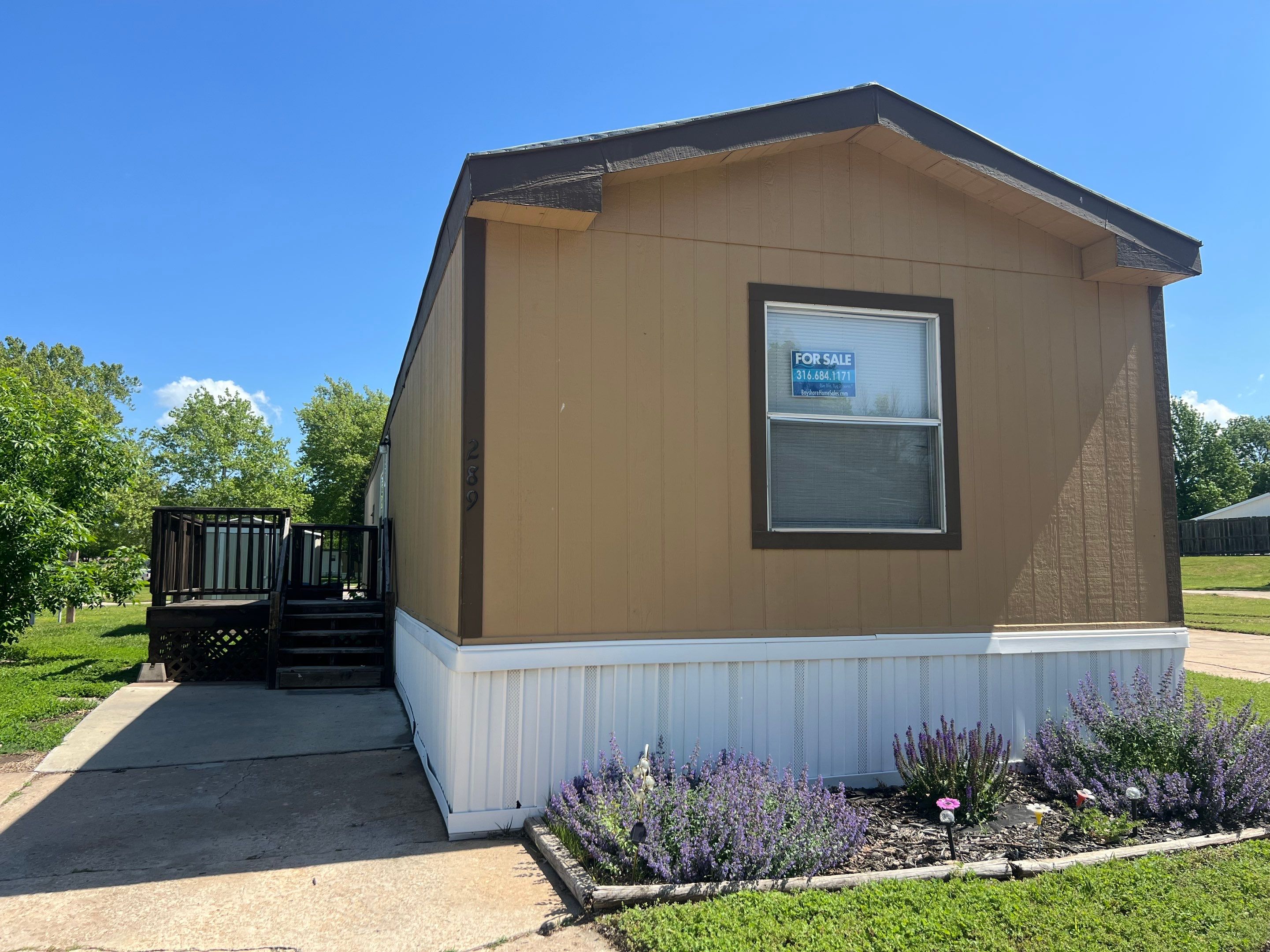 A photo of the home