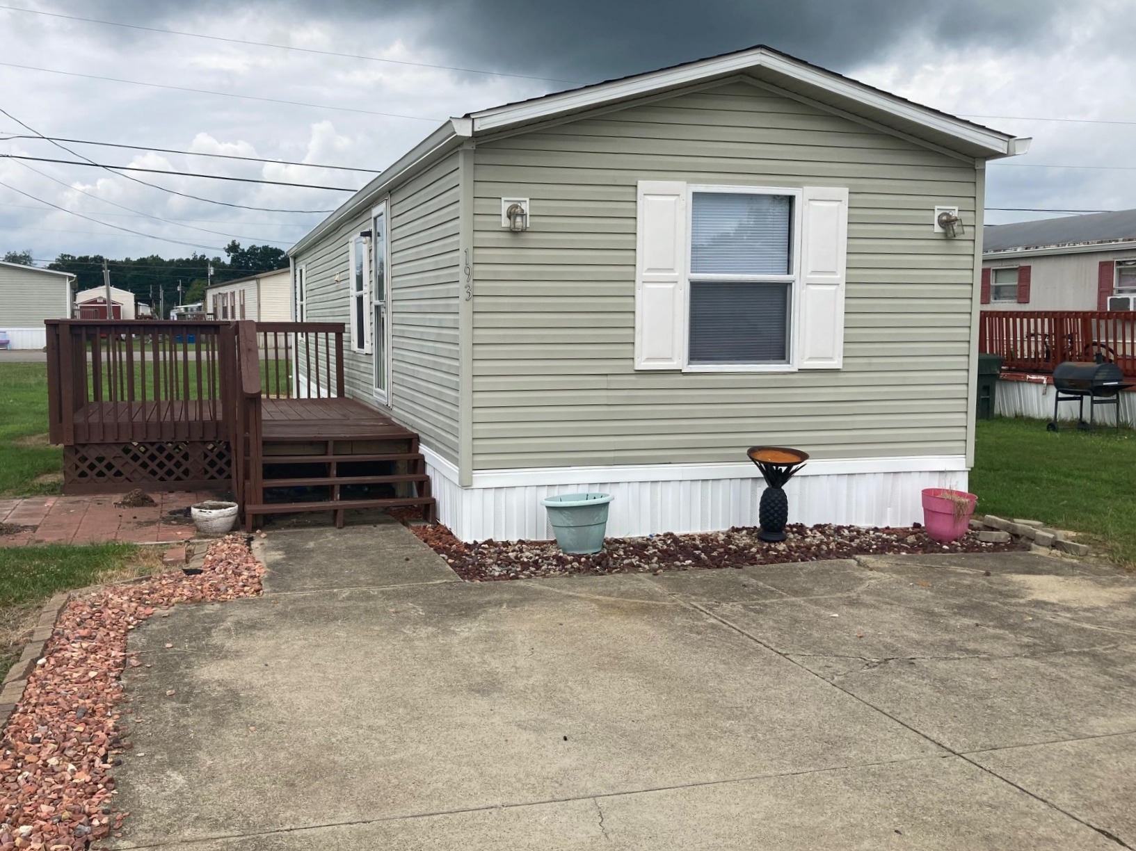 A photo of the home