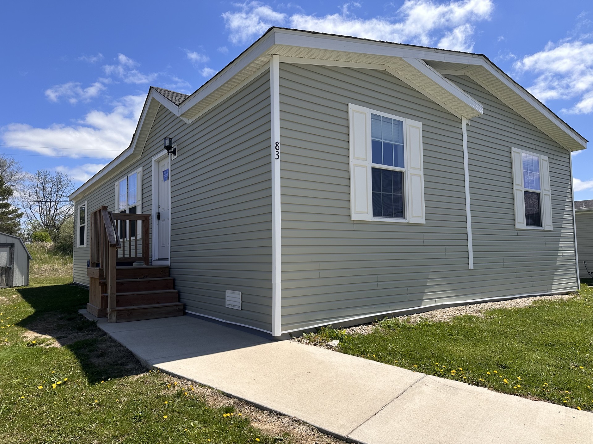 A photo of the home
