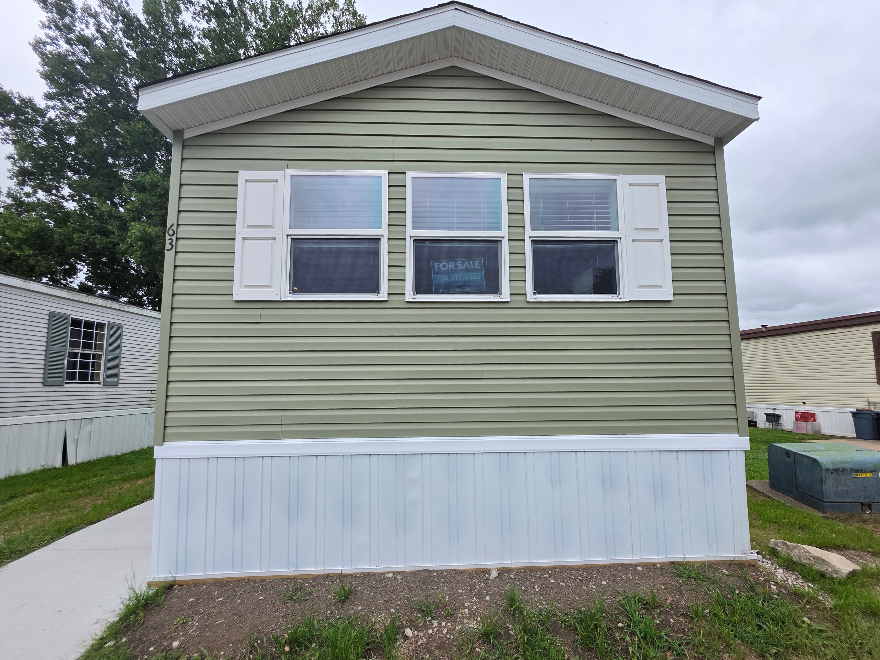 A photo of the home