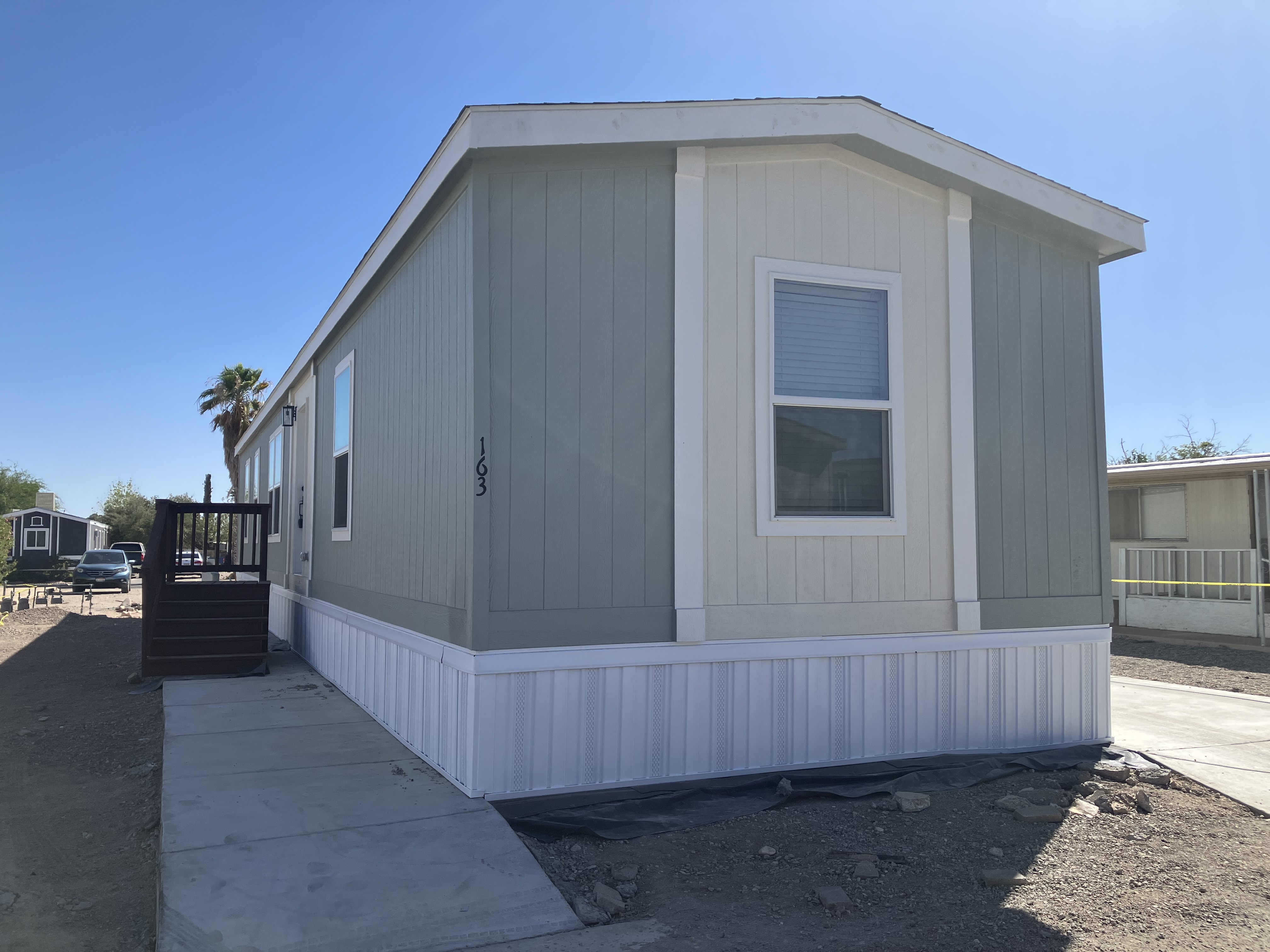 A photo of the home