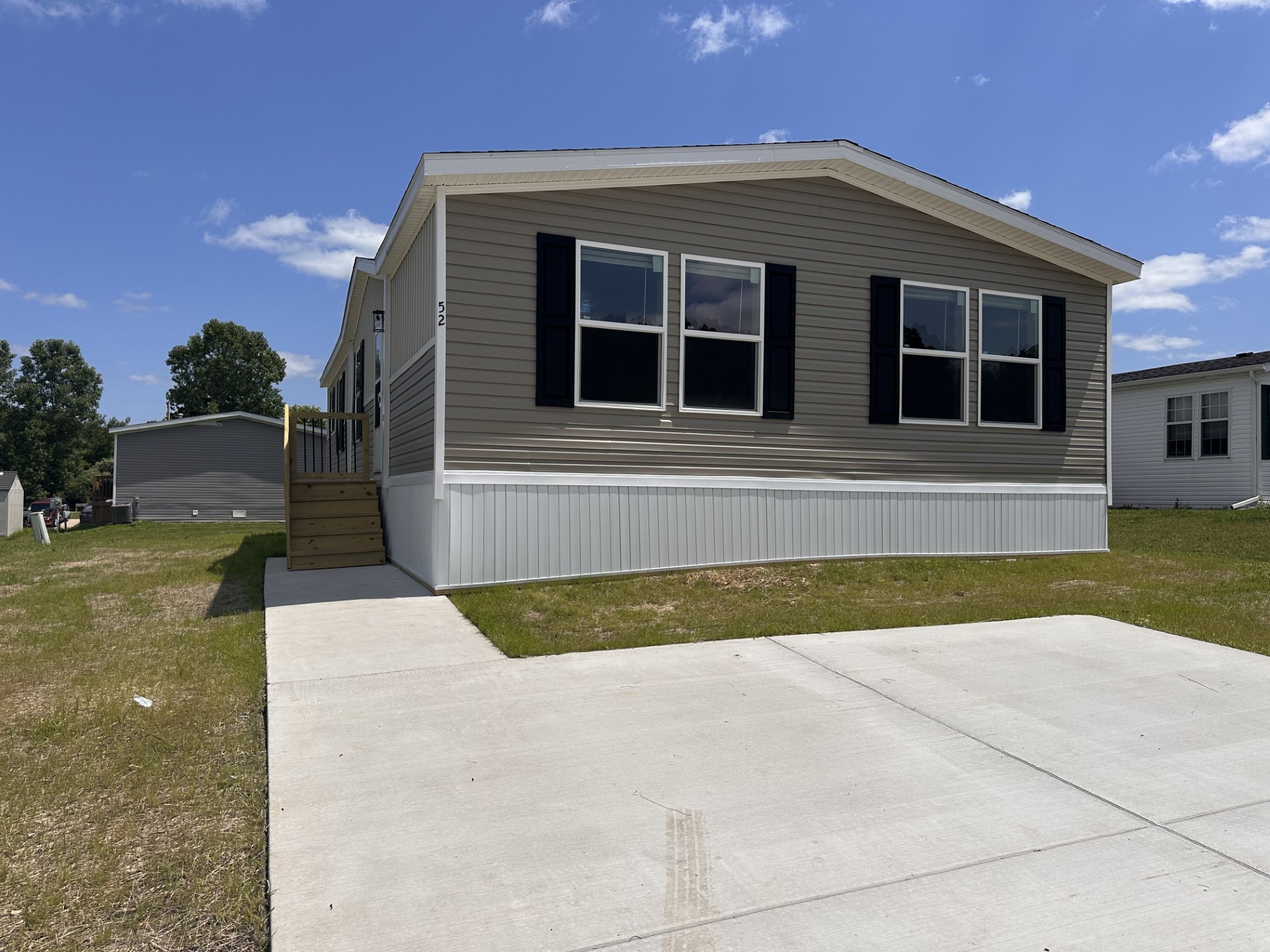 A photo of the home