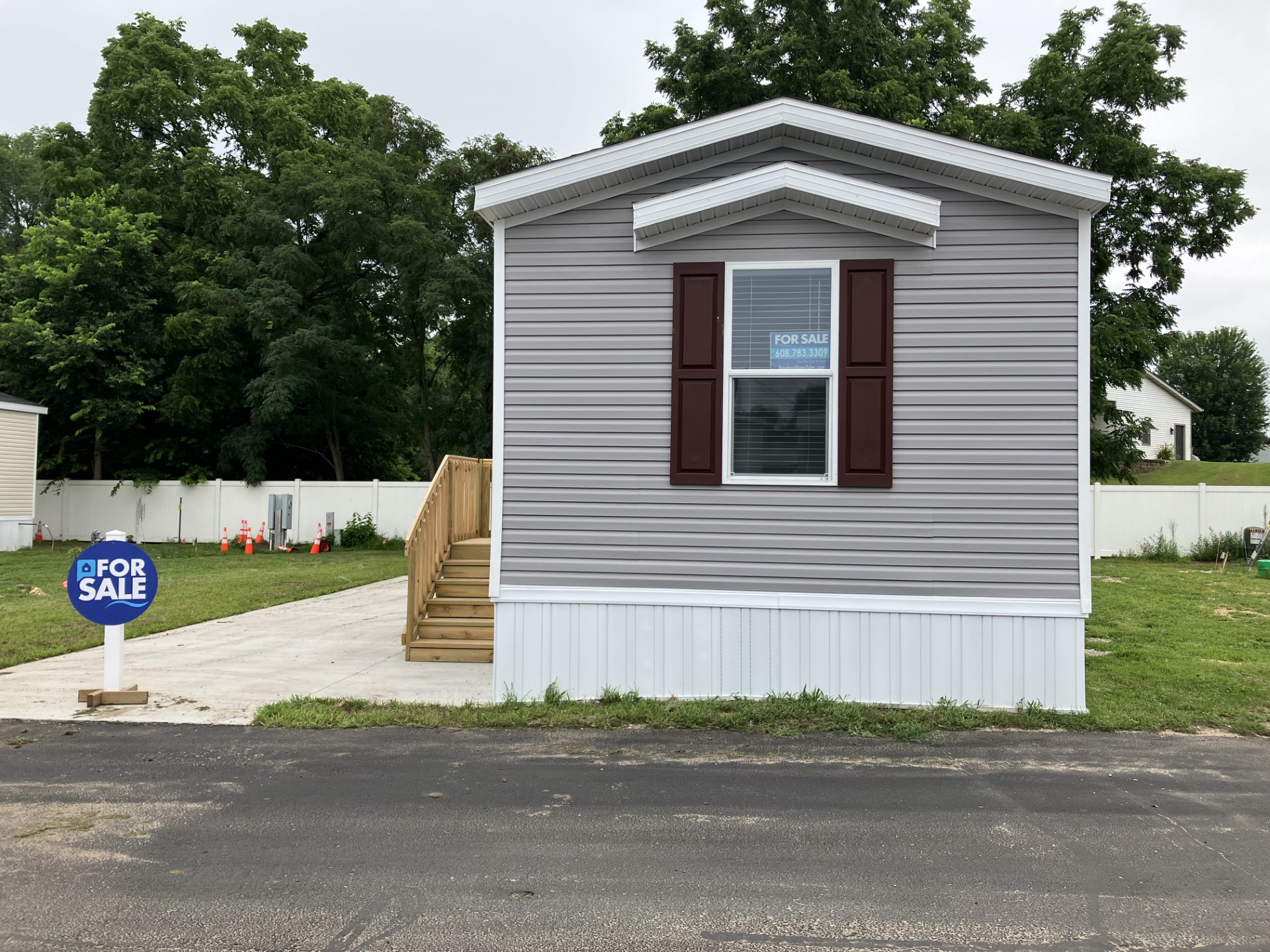 A photo of the home