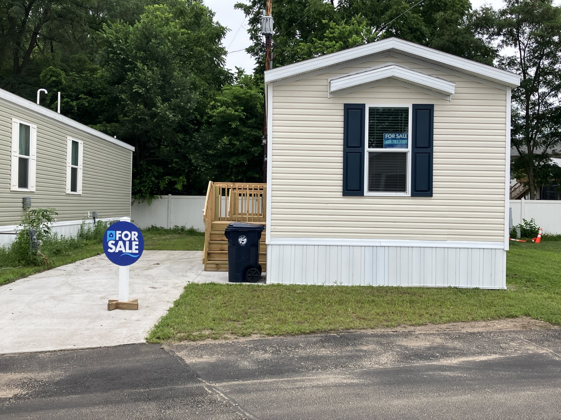 A photo of the home