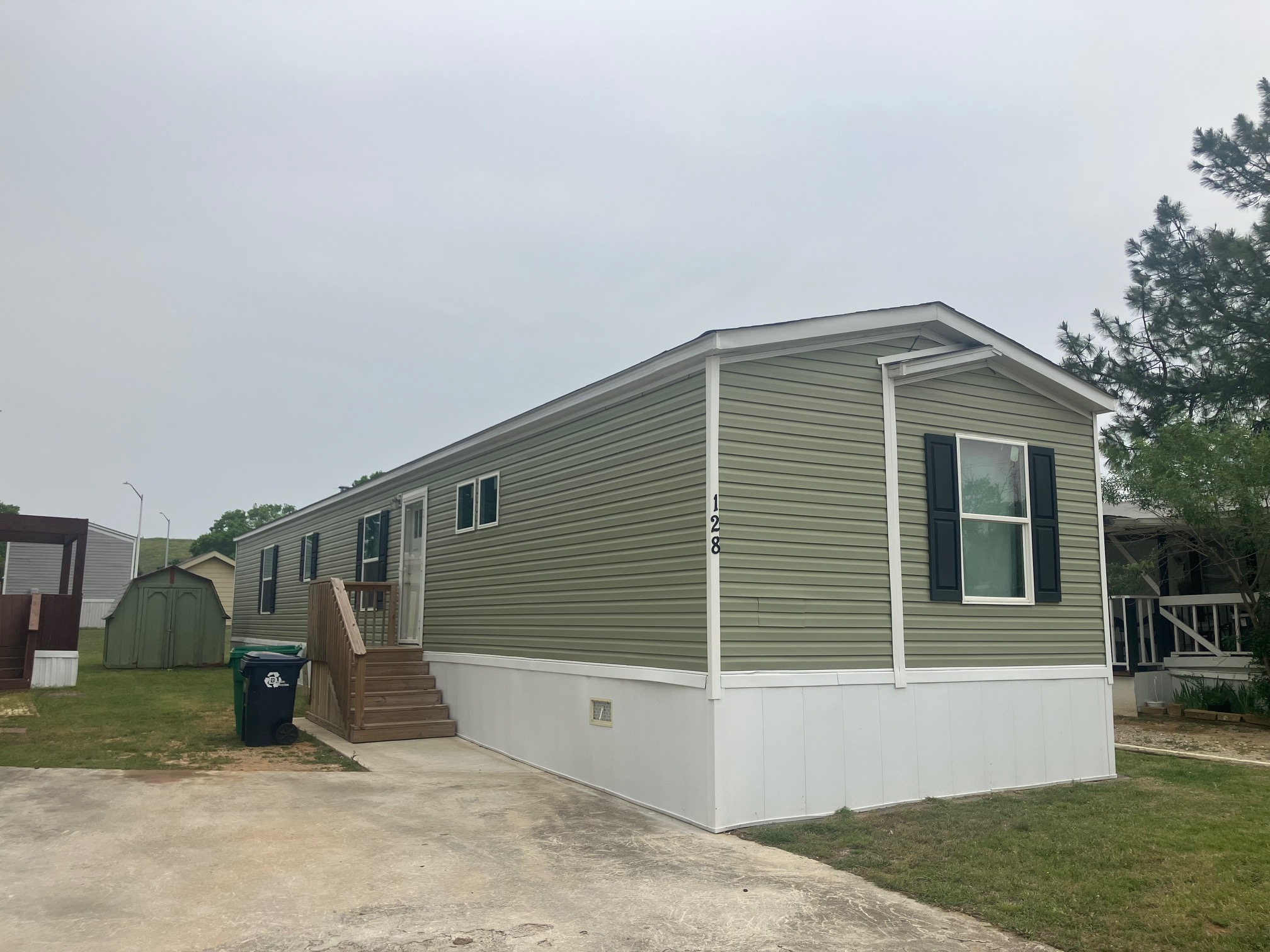 A photo of the home
