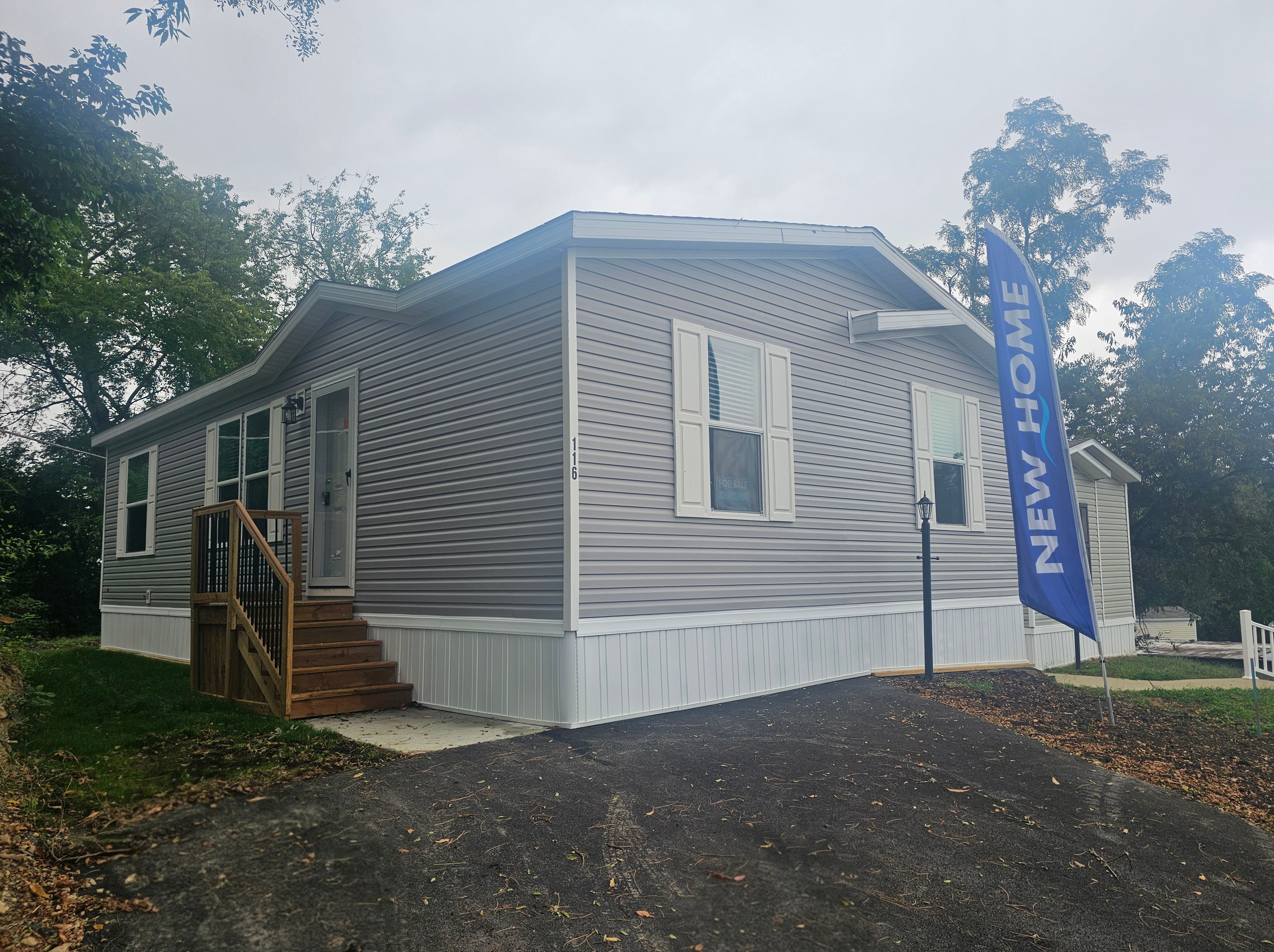 A photo of the home