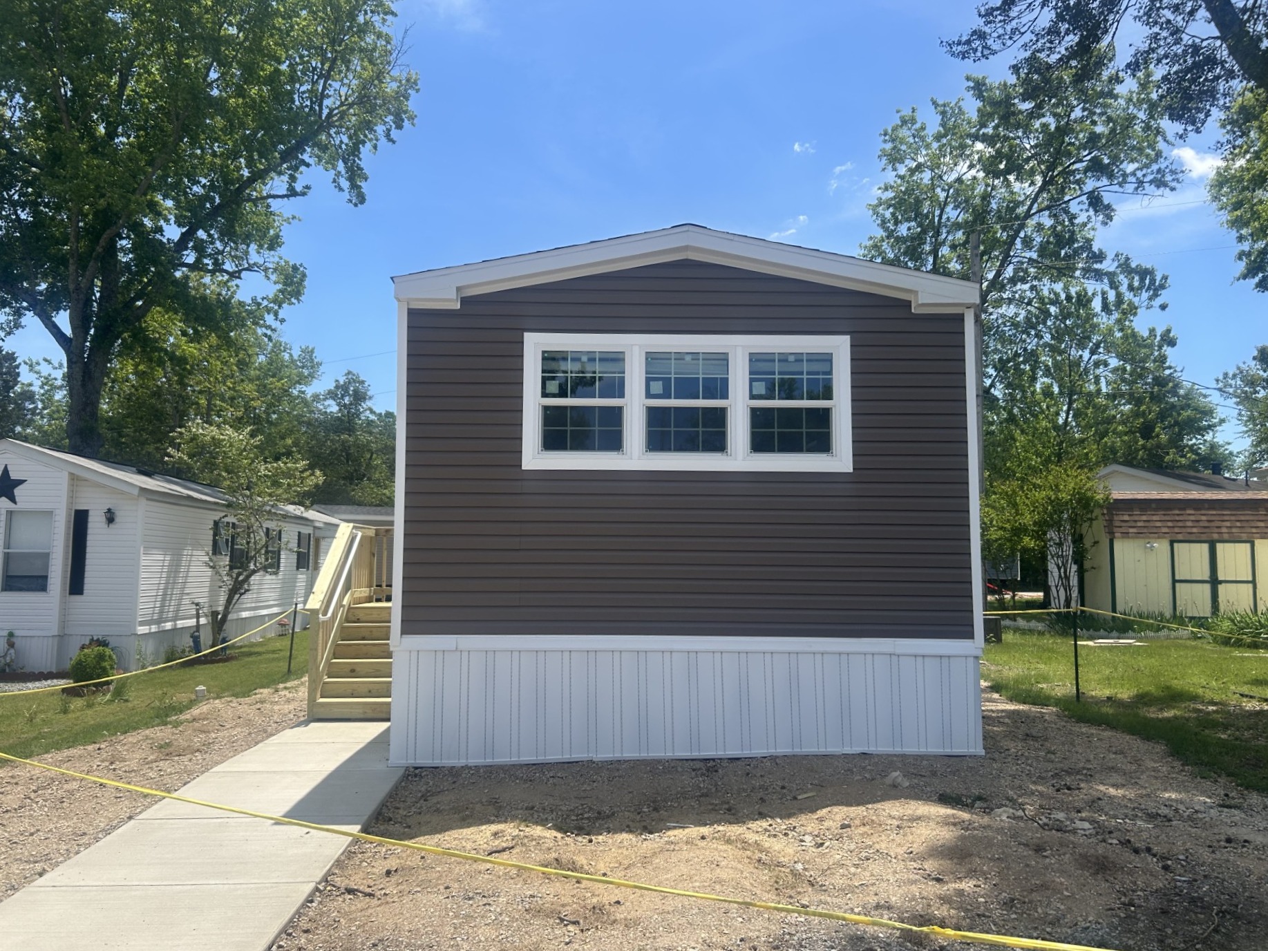 A photo of the home