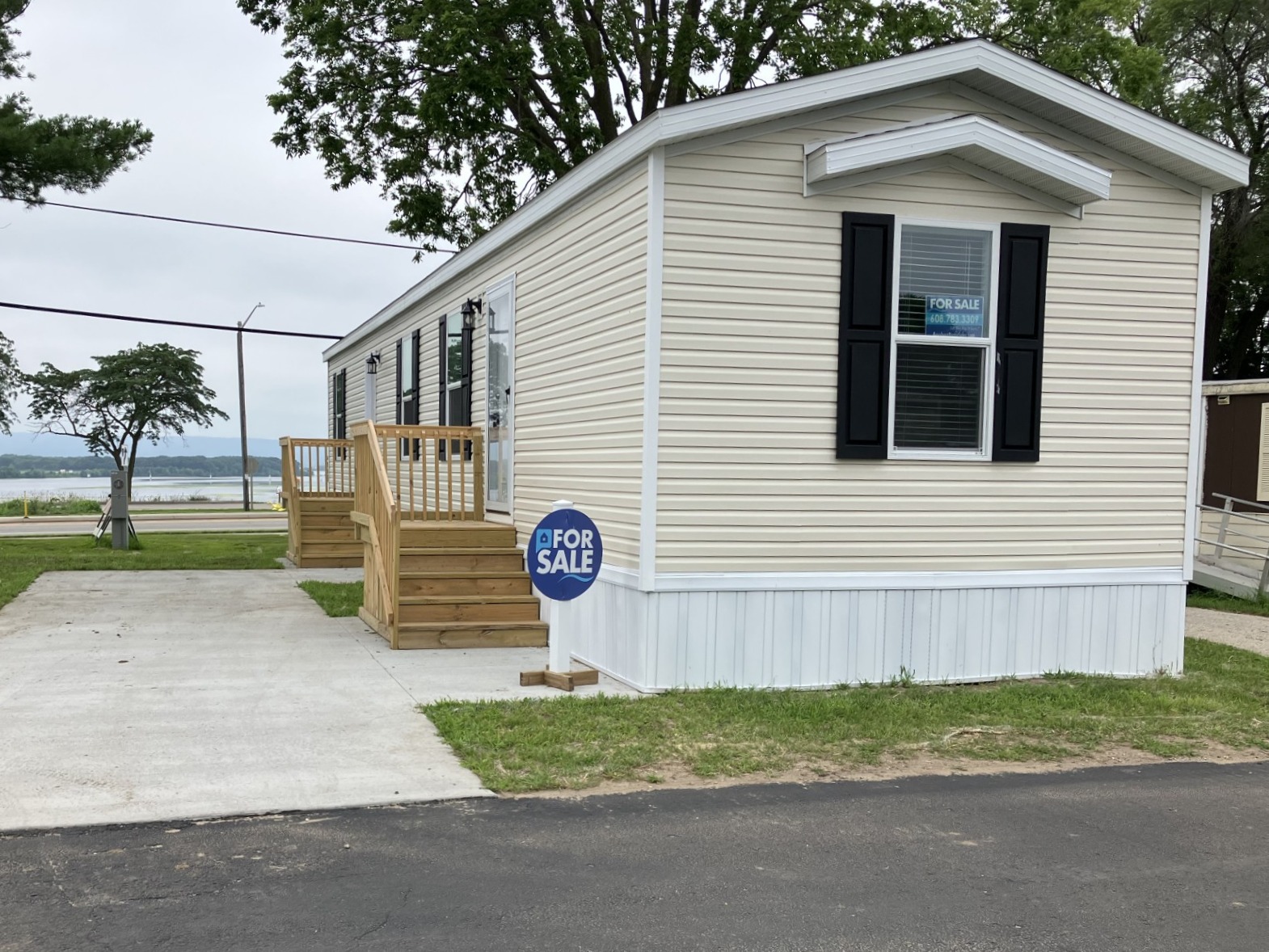 A photo of the home