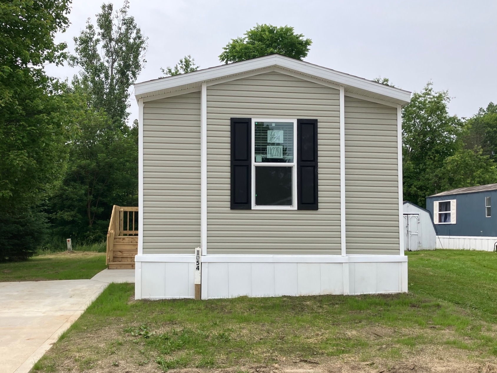A photo of the home