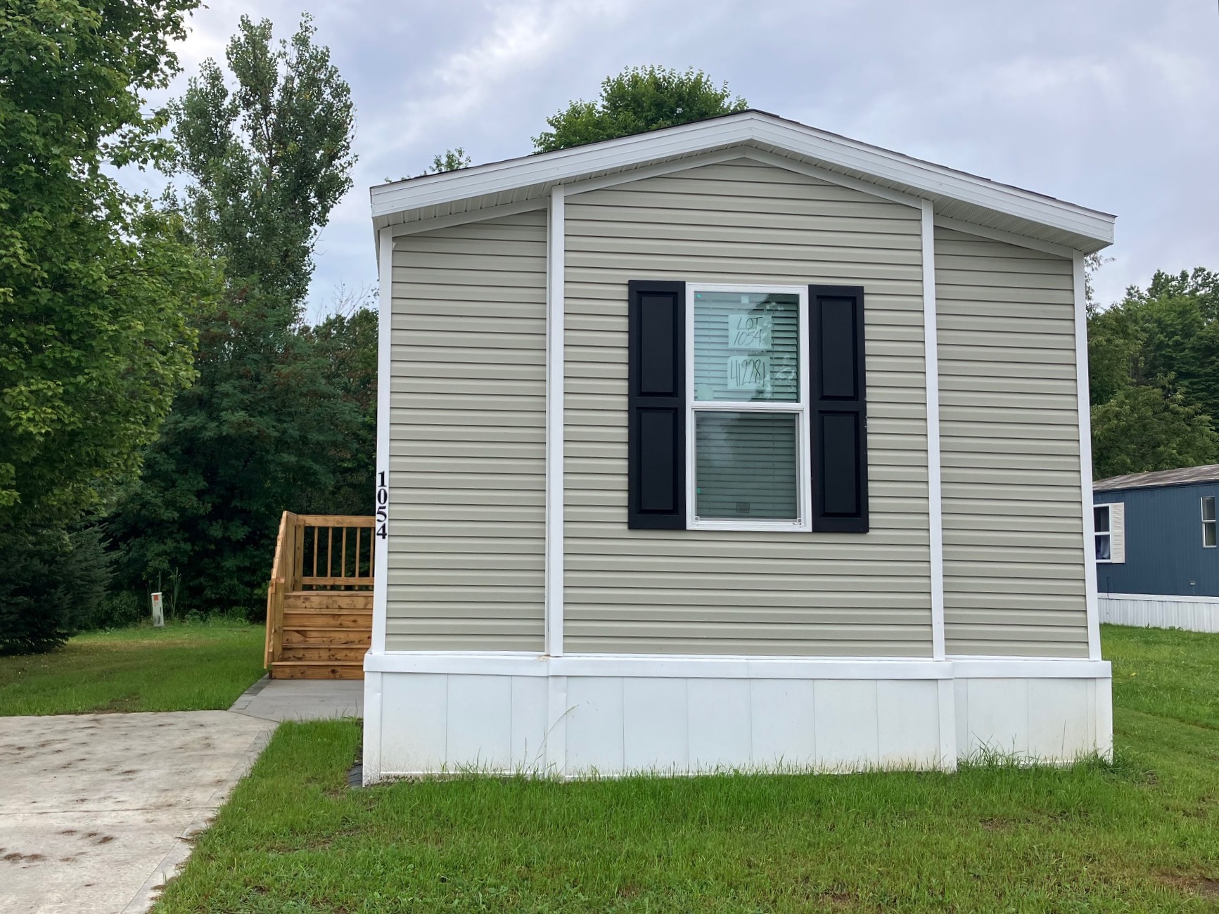 A photo of the home