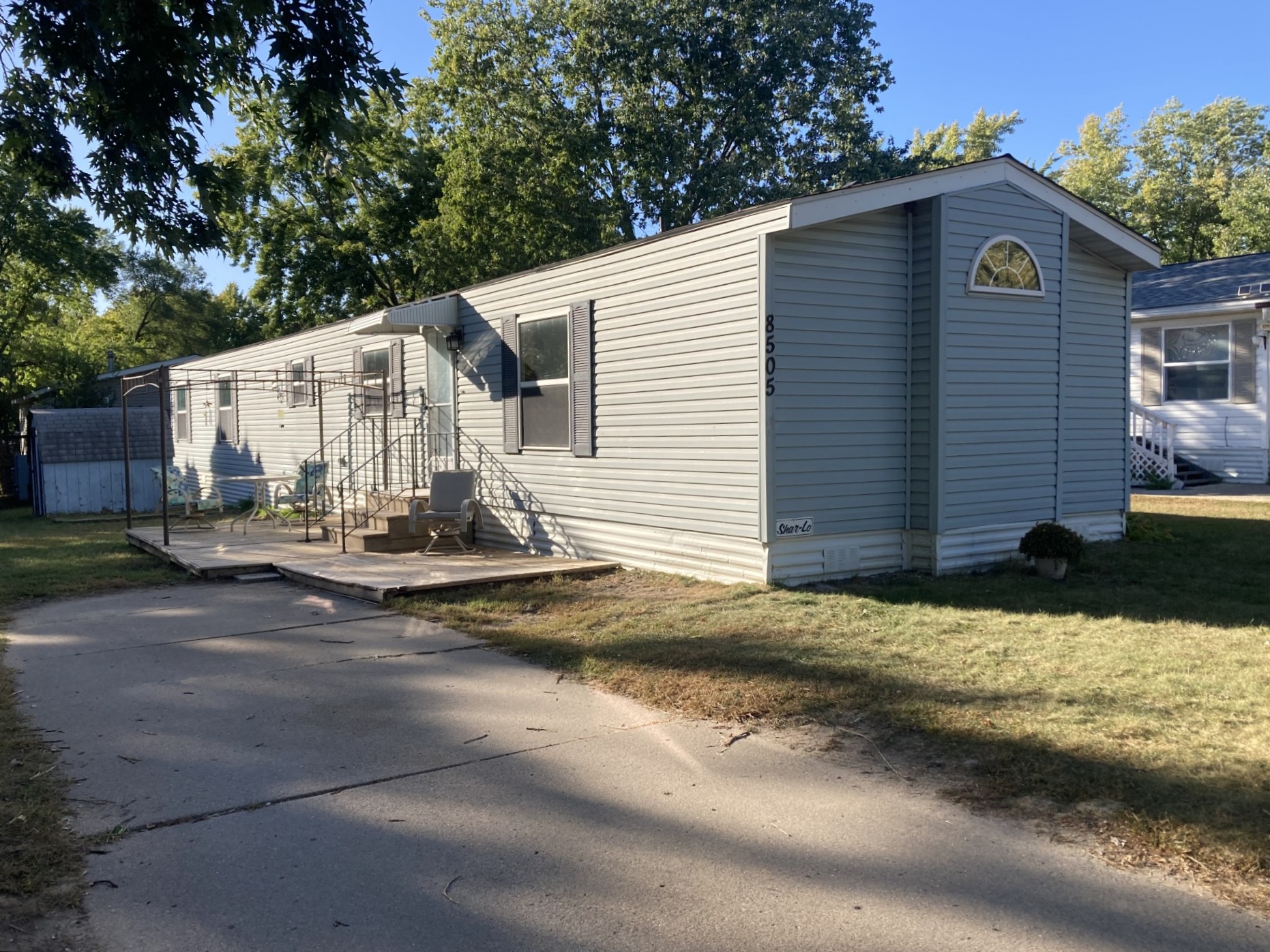 A photo of the home