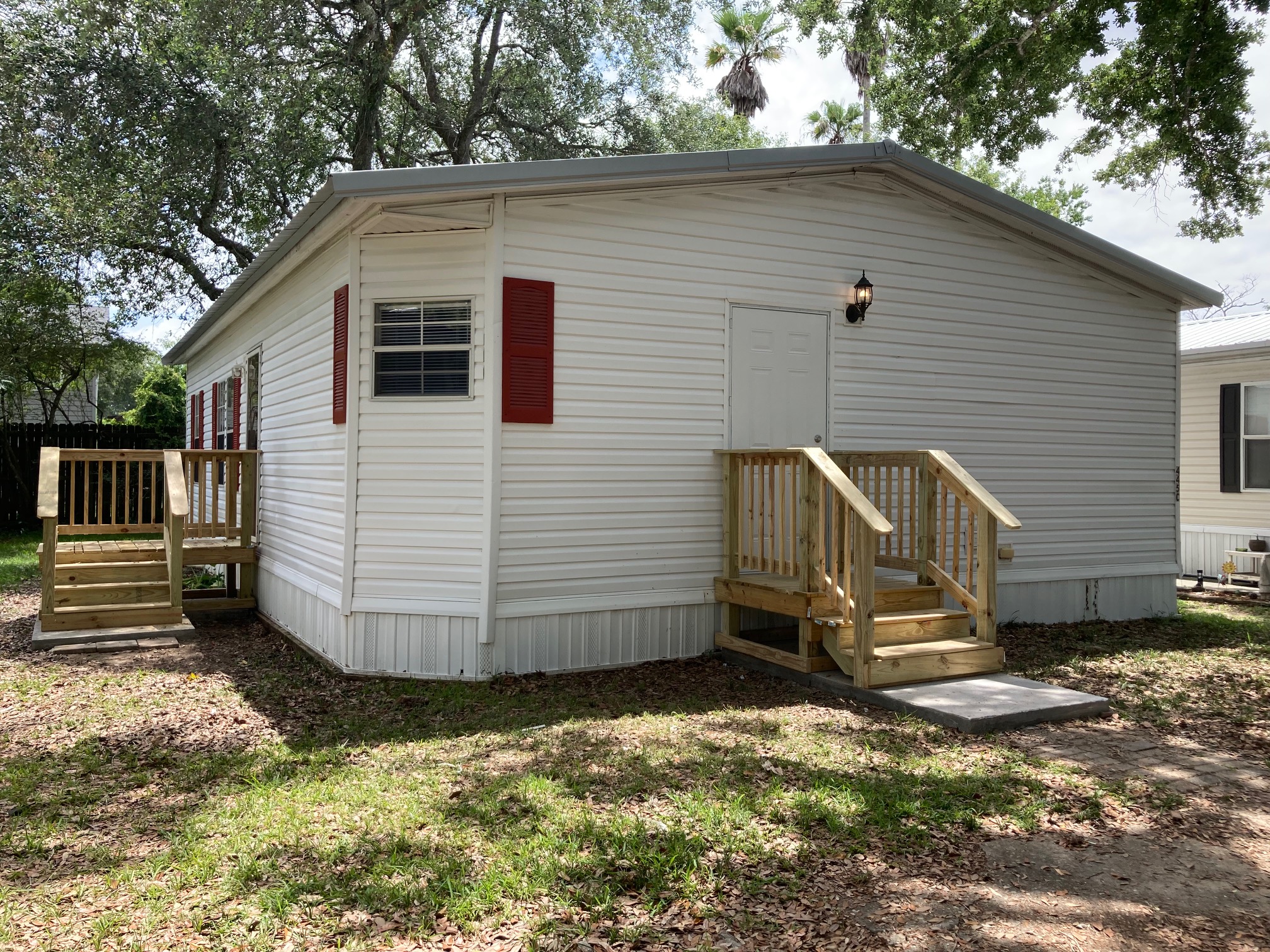 A photo of the home